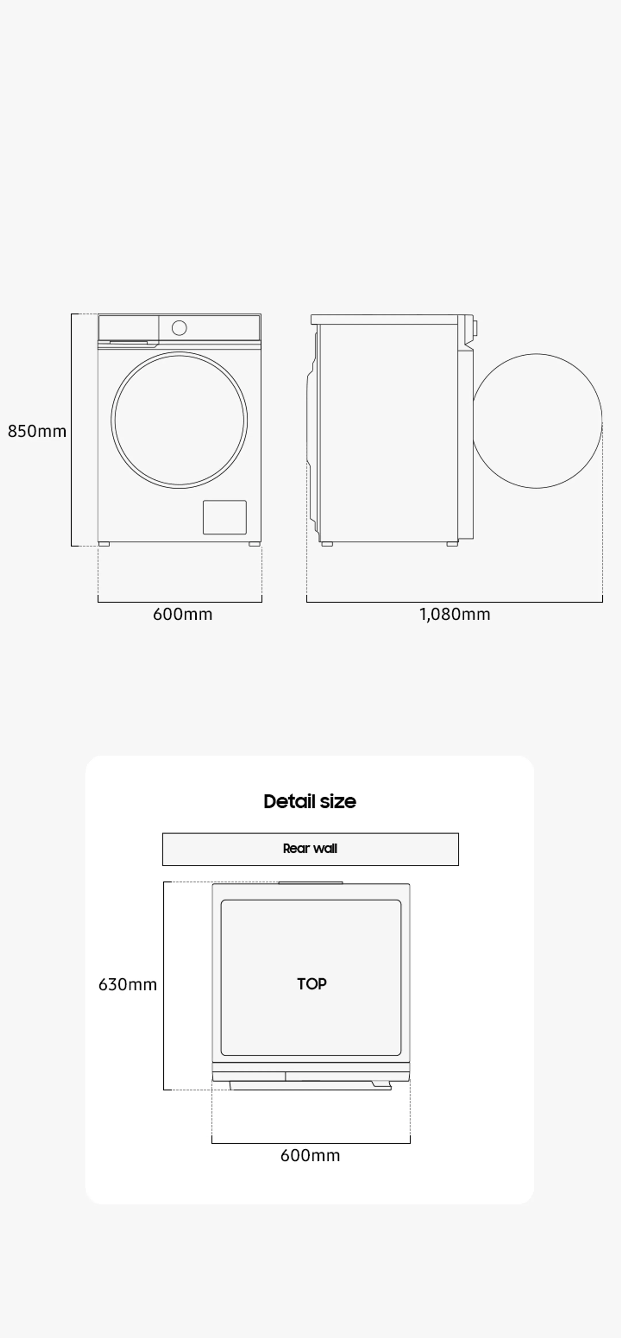Samsung Wasmachine WW90DG6U25LK SuperSpeed image