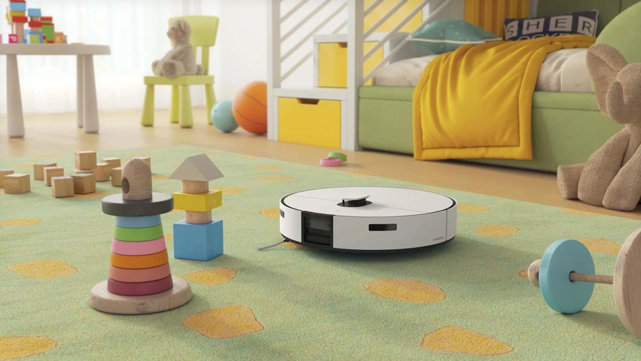 Samsung Aspirateur robot Bespoke Jet Bot Combo AI VR7MD97714G/WA image