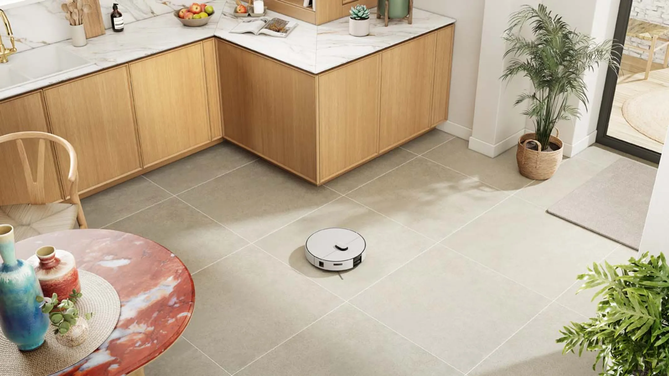 Samsung Aspirateur robot Bespoke Jet Bot Combo AI VR7MD97714G/WA image