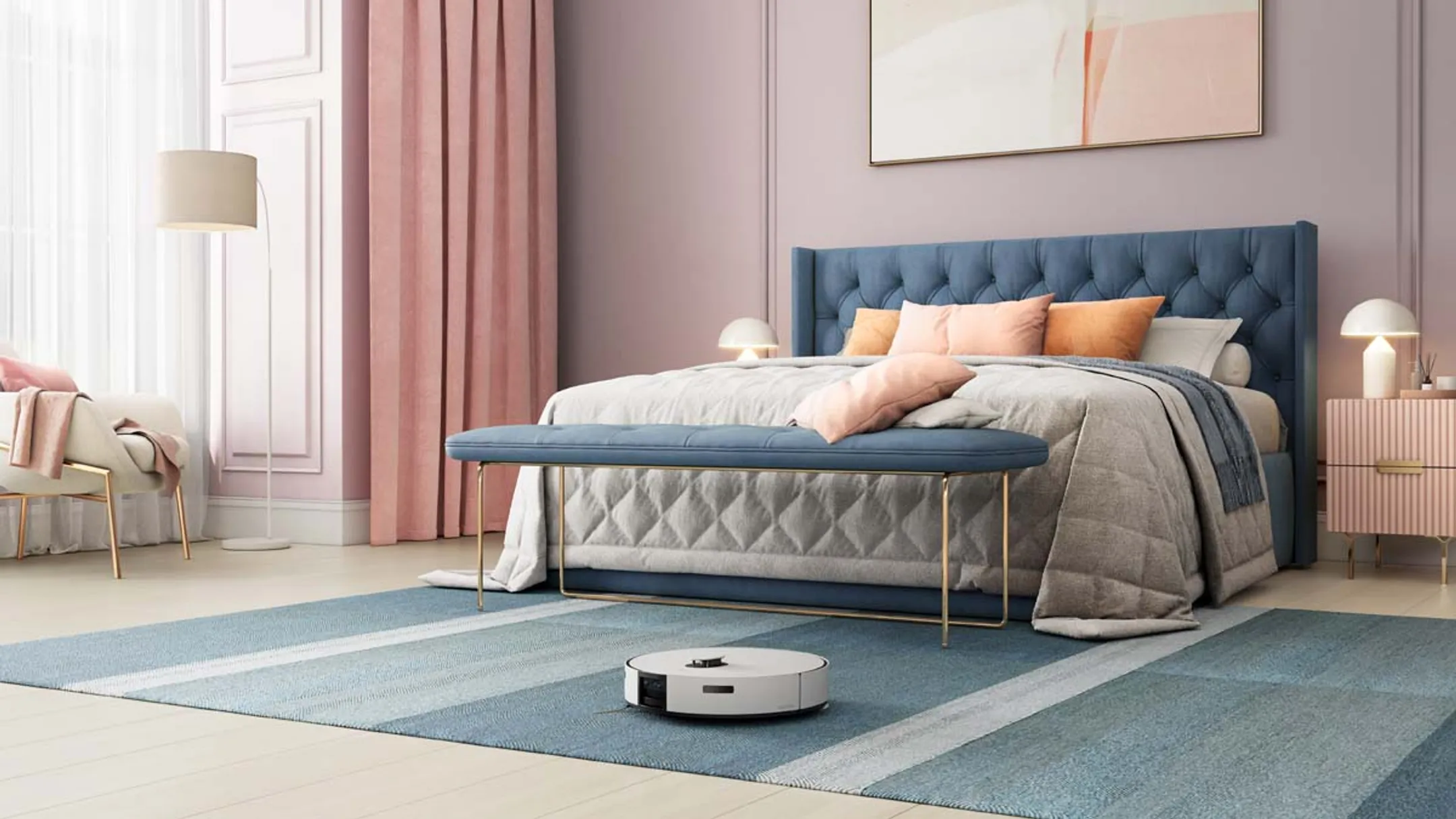 Samsung Aspirateur robot Bespoke Jet Bot Combo AI VR7MD97714G/WA image