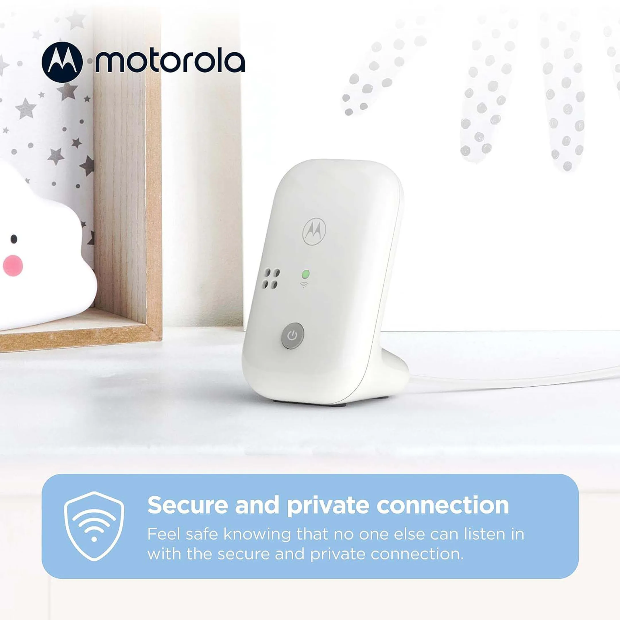 Motorola Babyfoon PIP10 White 230V image