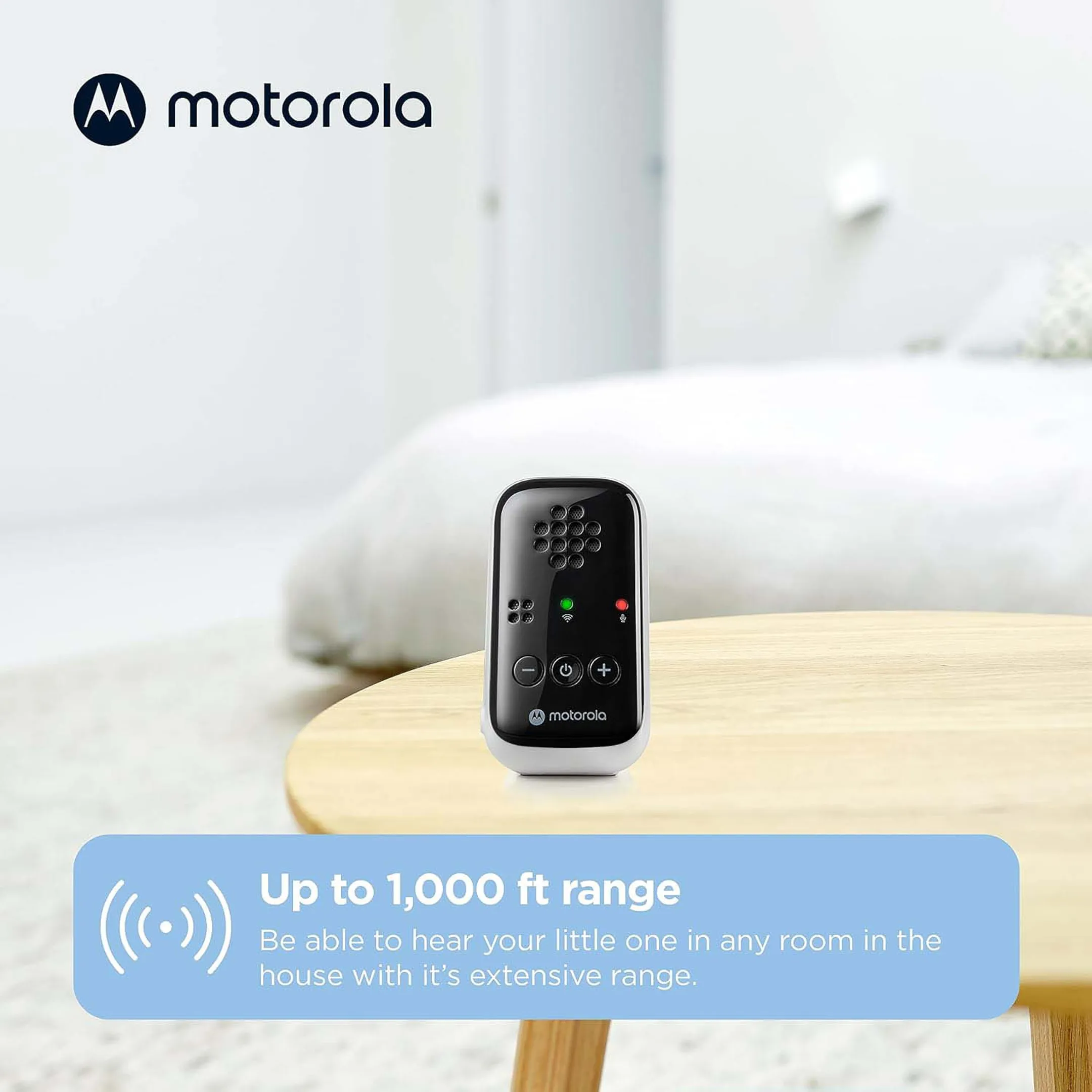 Motorola Babyfoon PIP10 White 230V image
