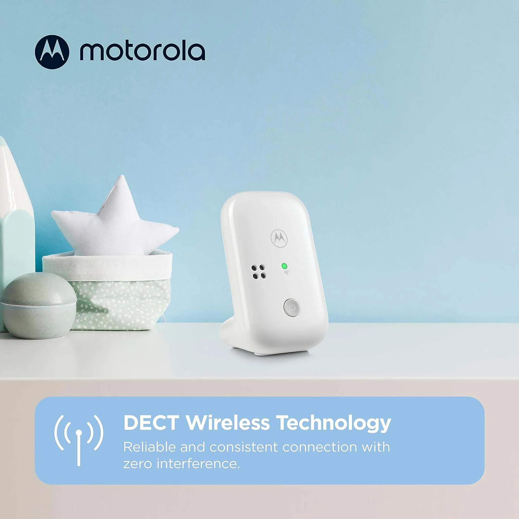 Motorola Babyfoon PIP10 White 230V image