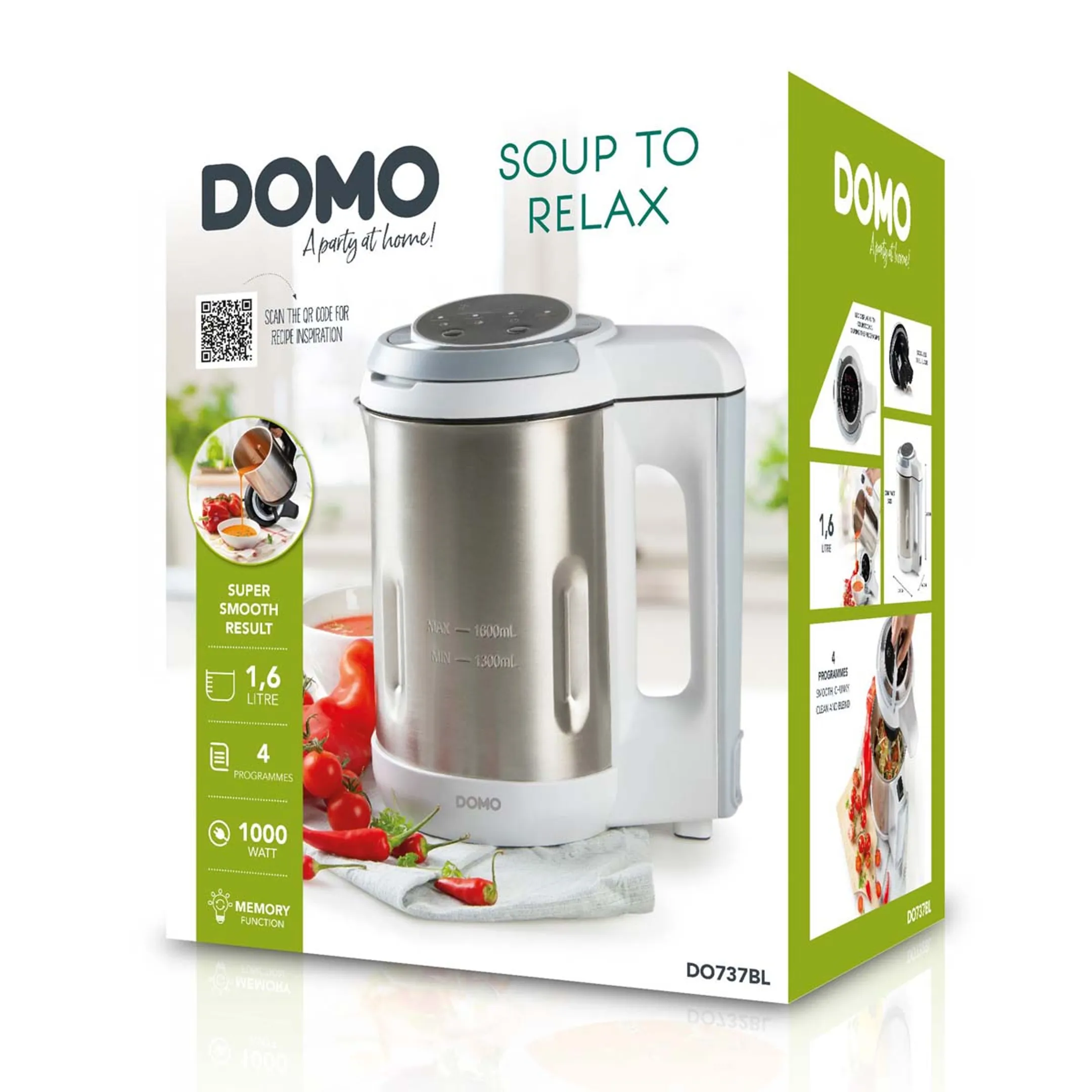 Domo Soupmaker DO737BL image