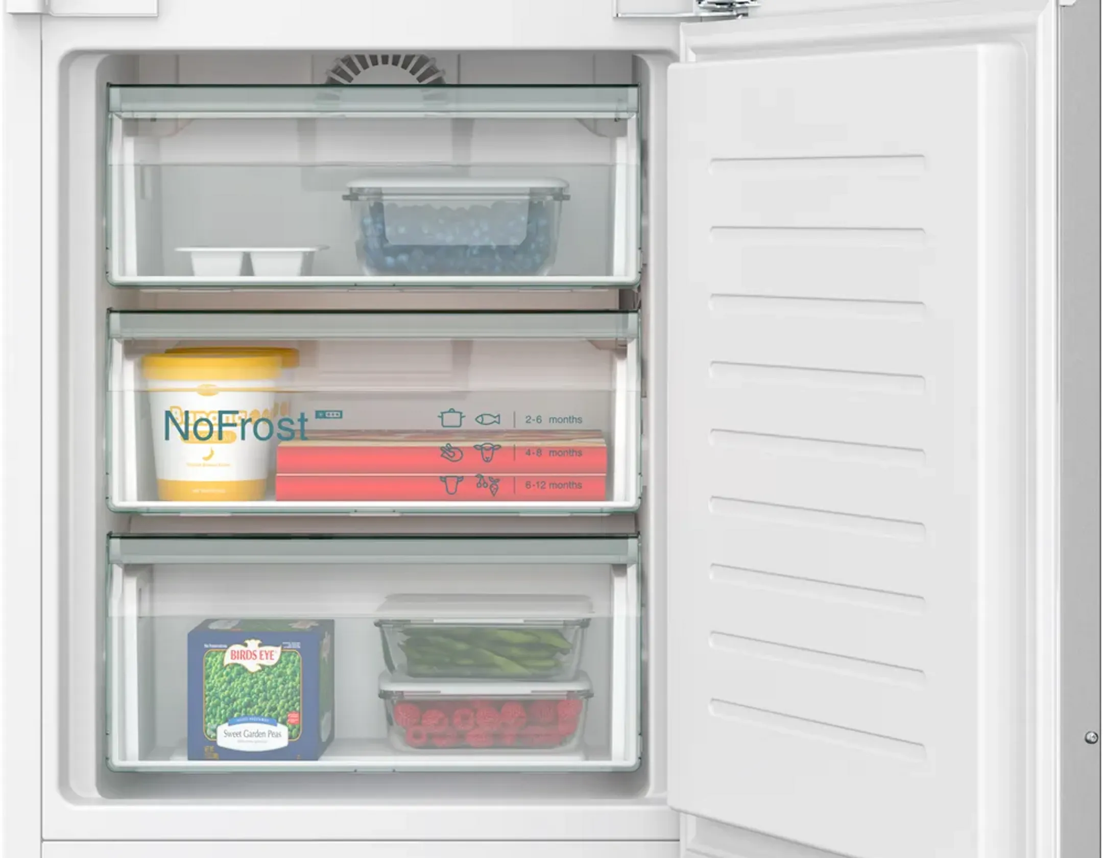 Siemens Combi frigo congélateur encastrable KI96NVFD0 image