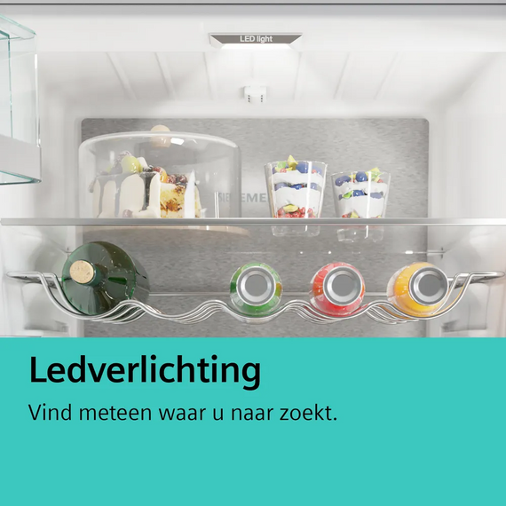 Siemens Inbouw koelkast met diepvries KI96NVFD0
