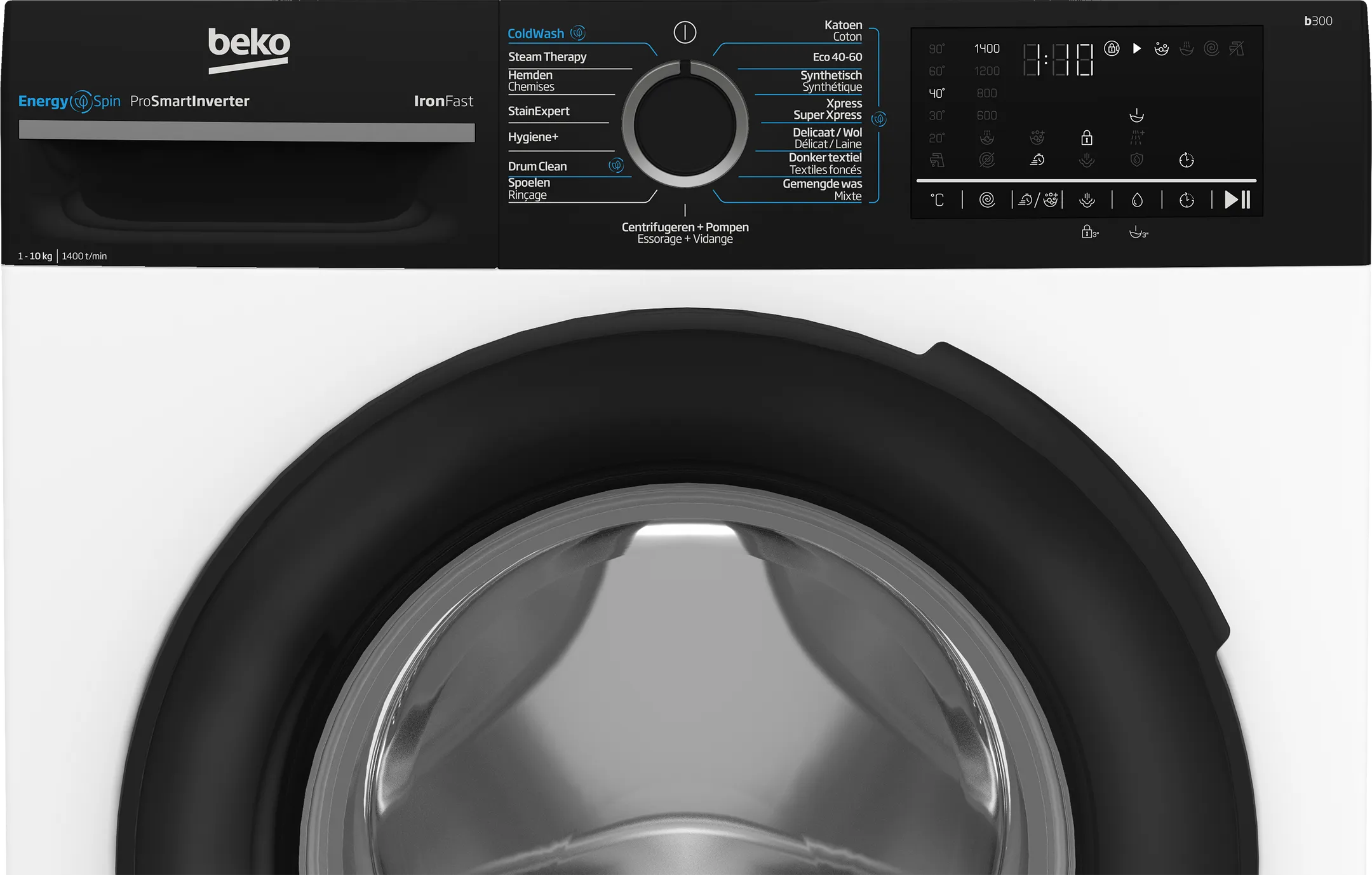 Beko Machine à laver BM3WFU41041B image