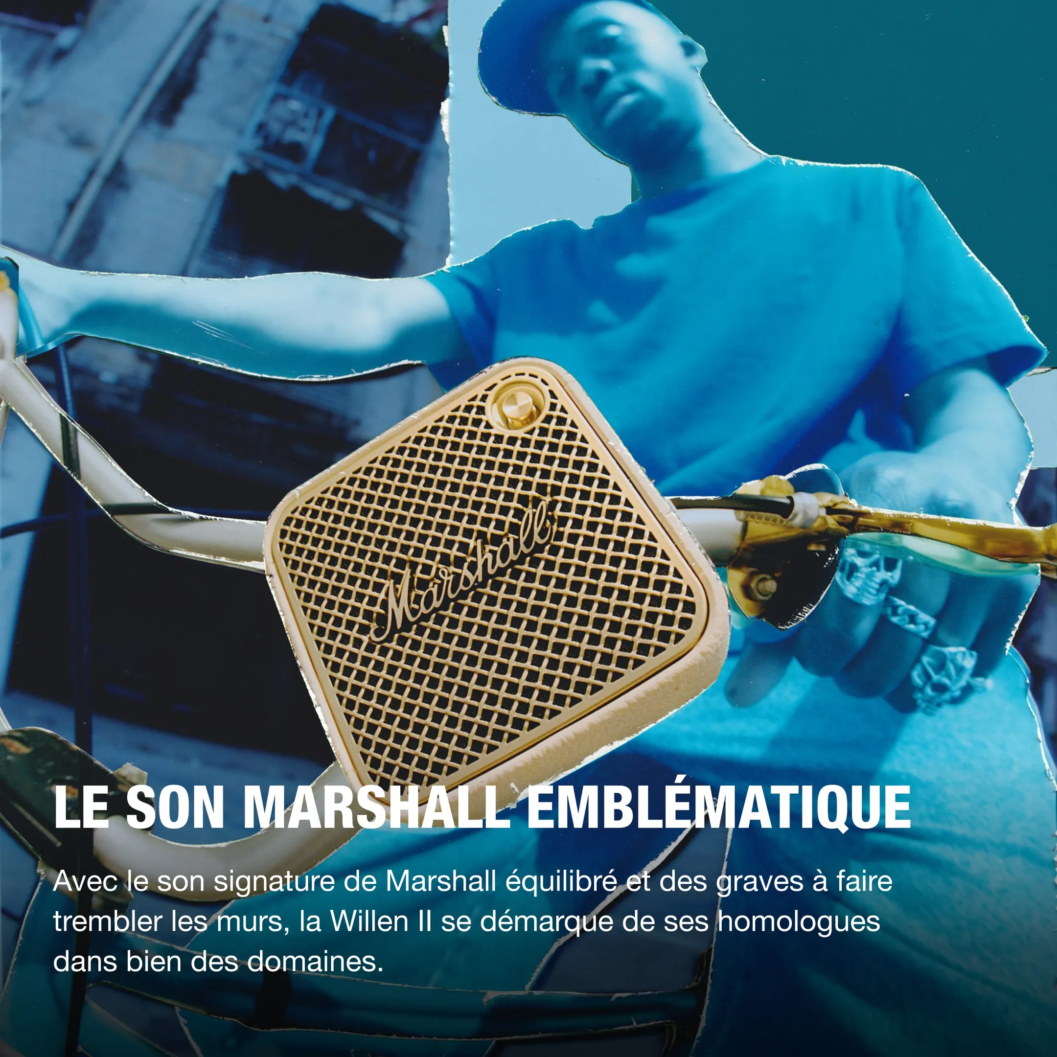 Marshall Enceinte Bluetooth Willen II - Cream image