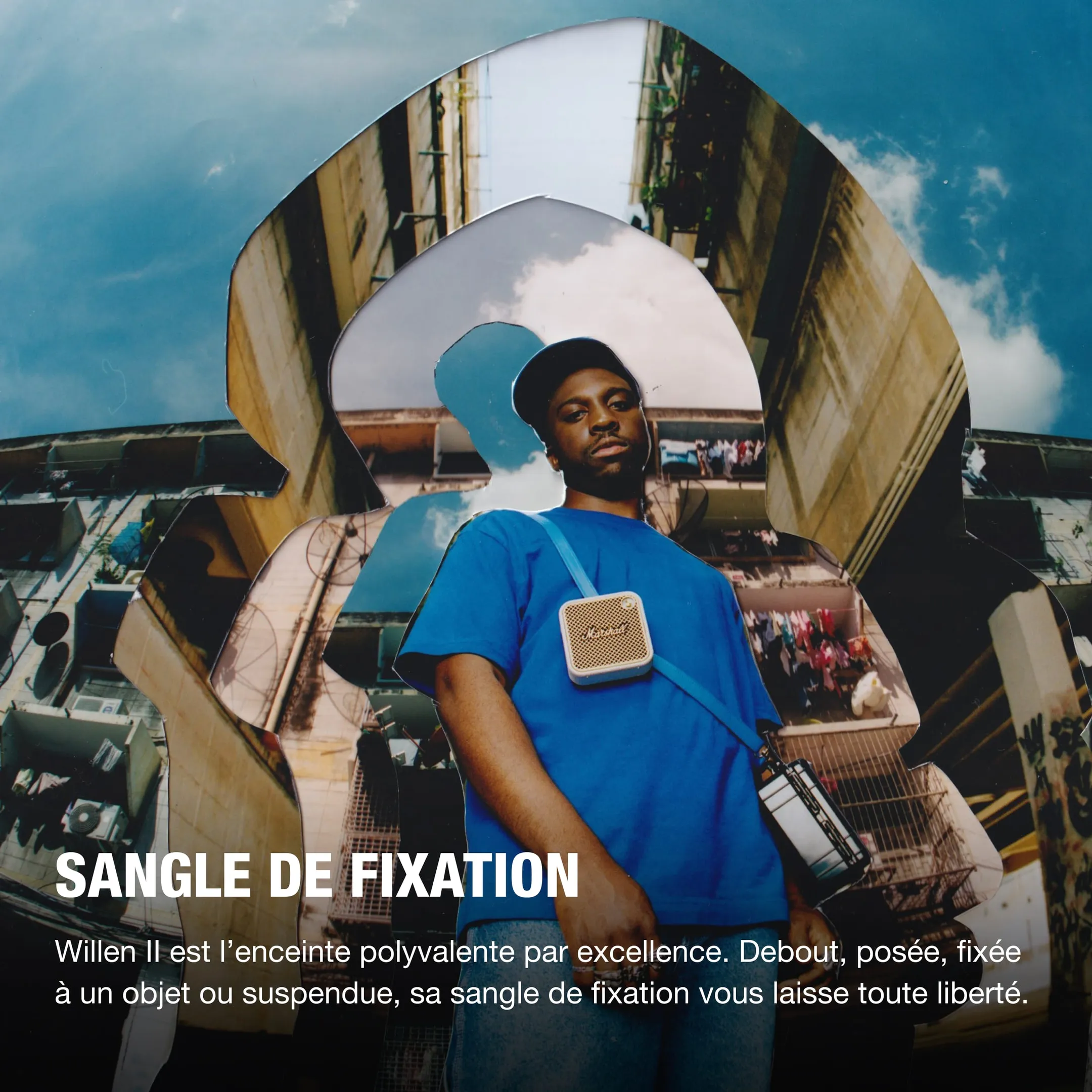 Marshall Enceinte Bluetooth Willen II - Cream image