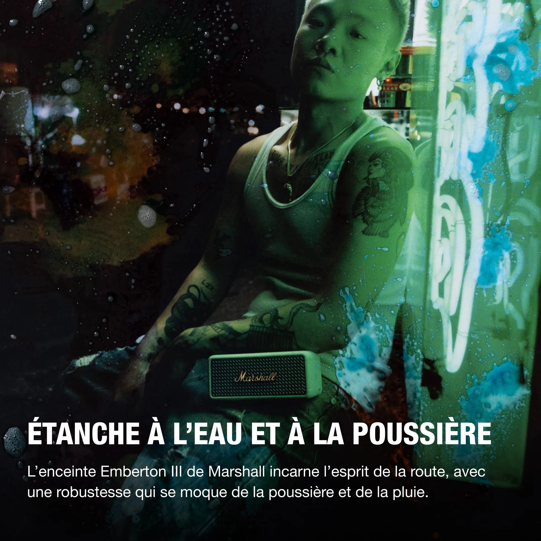 Marshall Enceinte Bluetooth Emberton III - Beige image