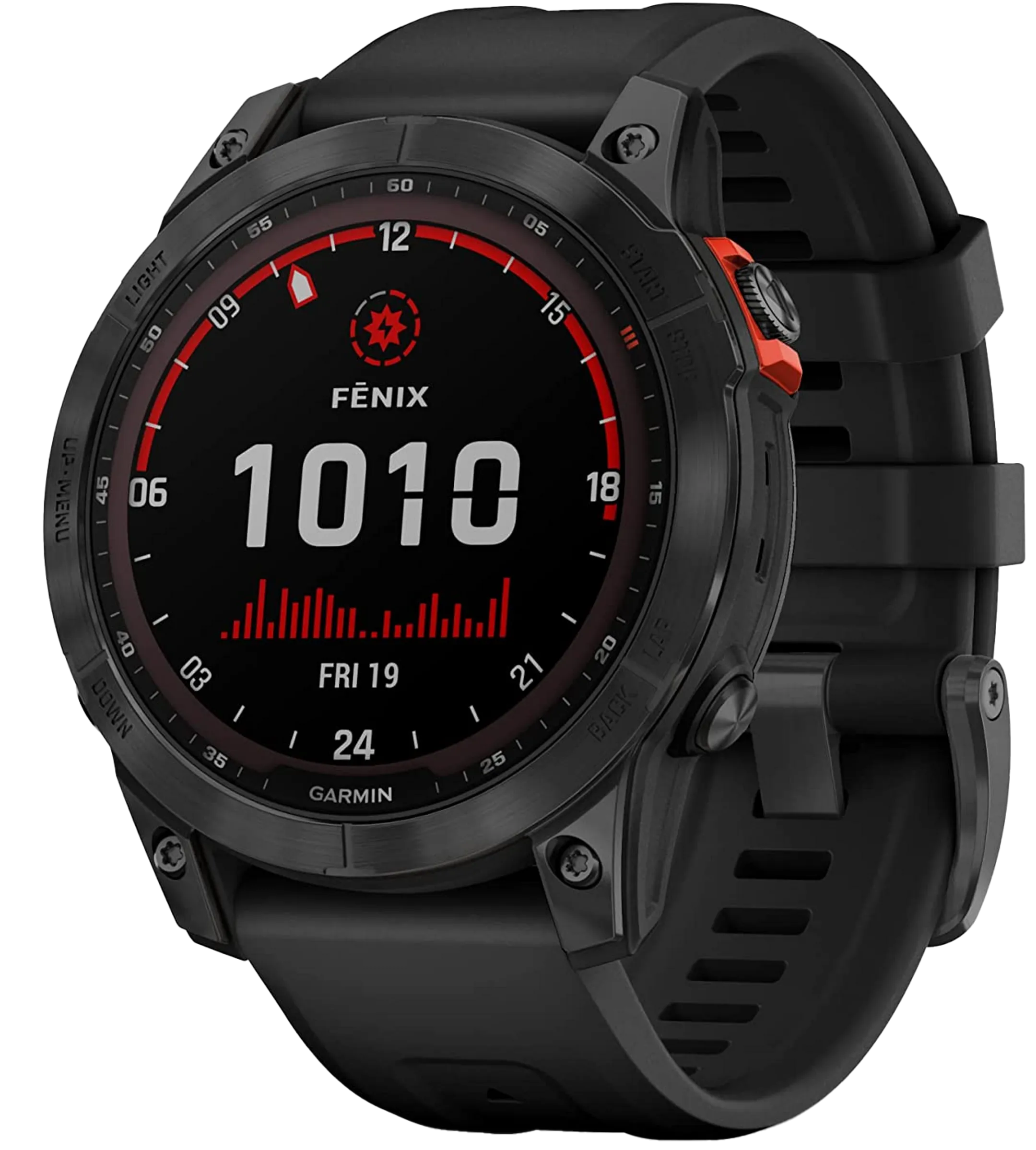 Smartwatch Fénix 7X Pro Solar Edition 51 mm - Zwart
