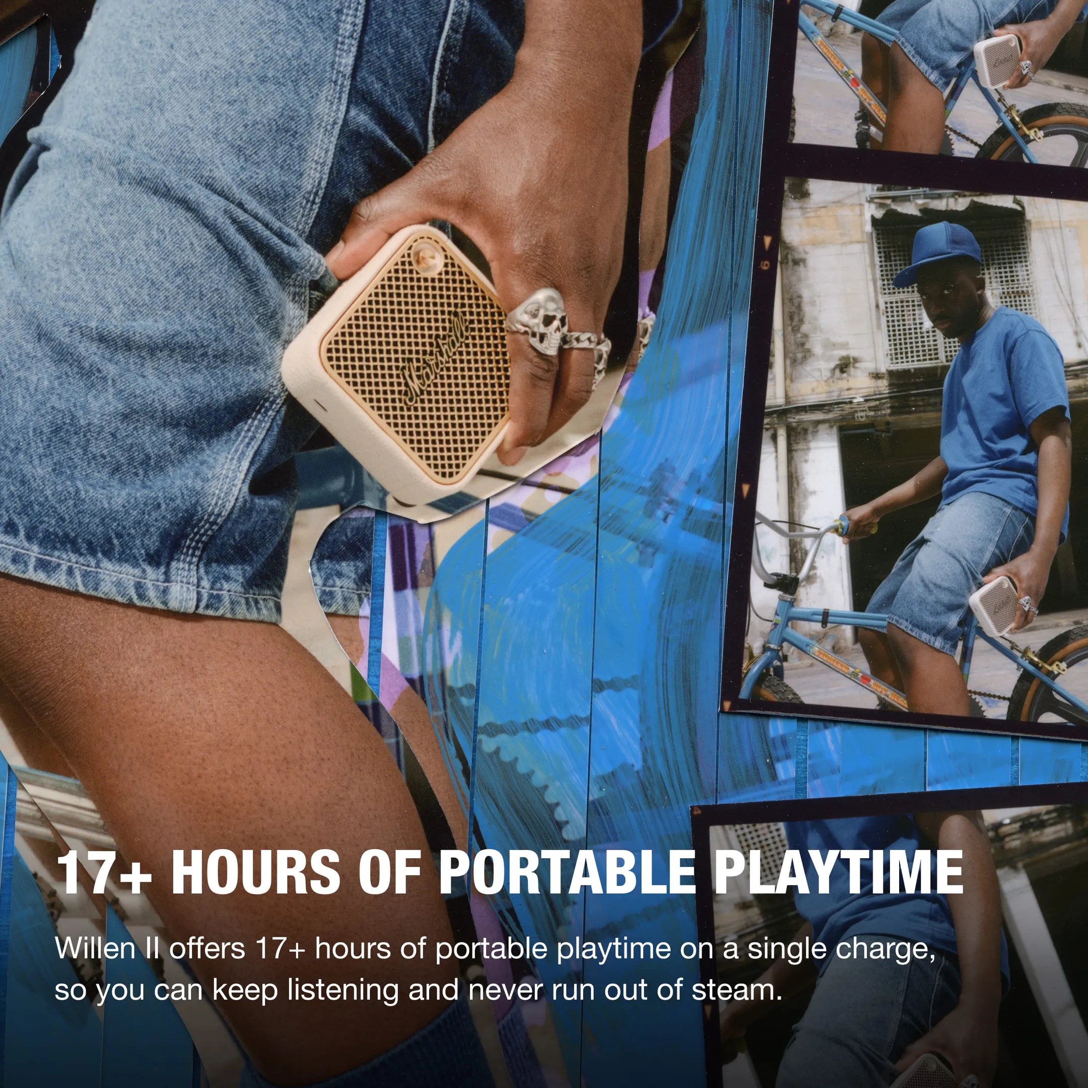 Marshall Willen II Bluetooth speaker - Beige image