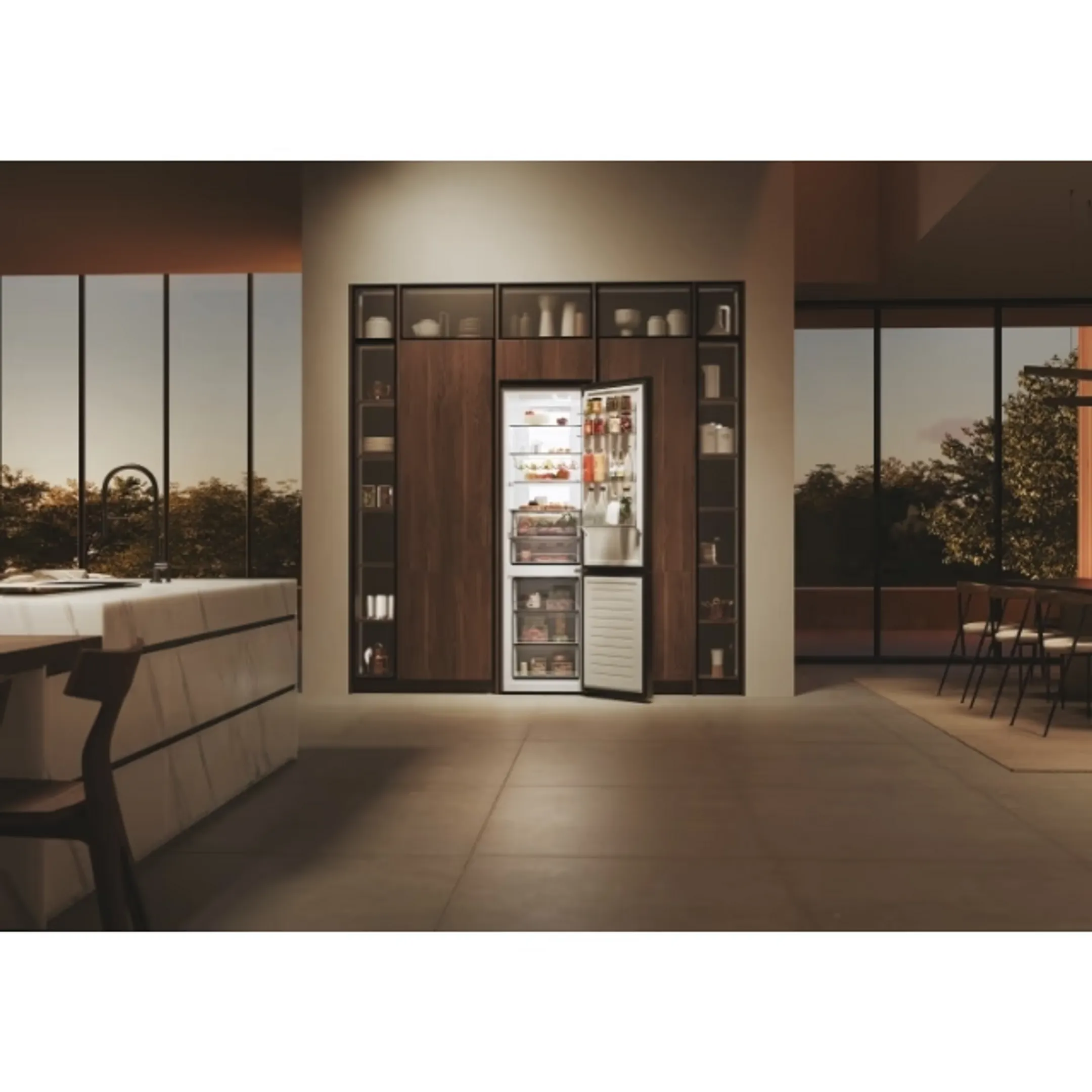 Haier Combi frigo congélateur HDPW7620AANPK Fresher Techs image