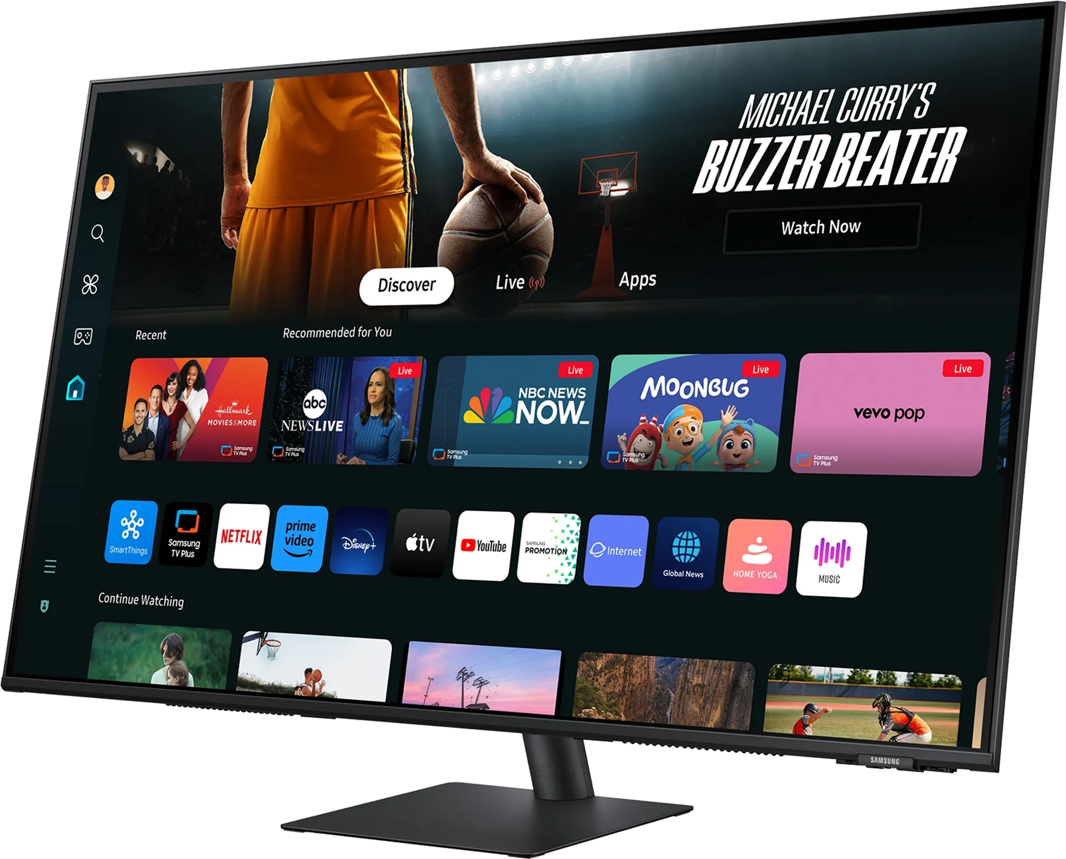 Samsung 43 Inch Smart Monitor M7 M70D UHD image