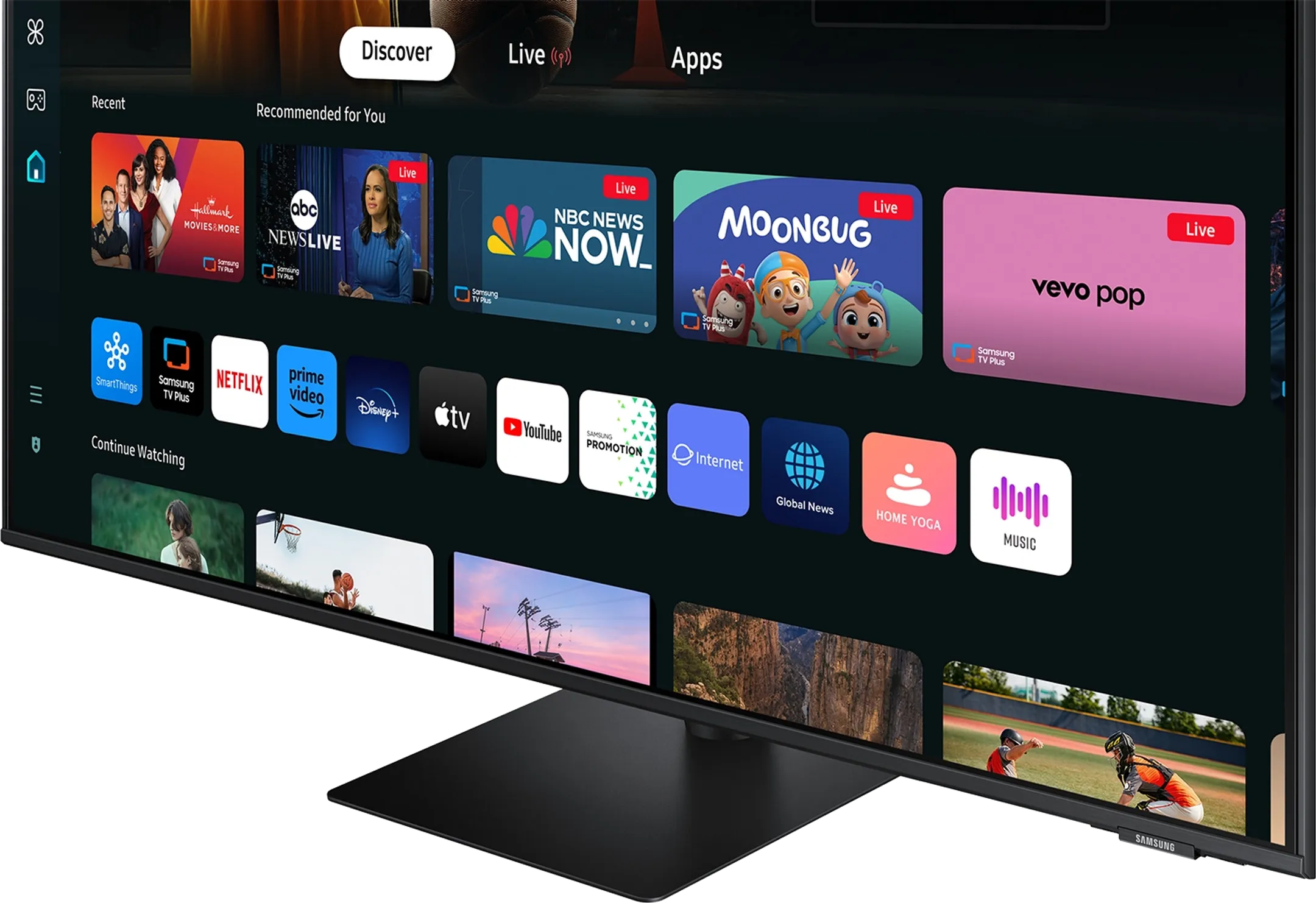 Samsung 43 Inch Smart Monitor M7 M70D UHD image