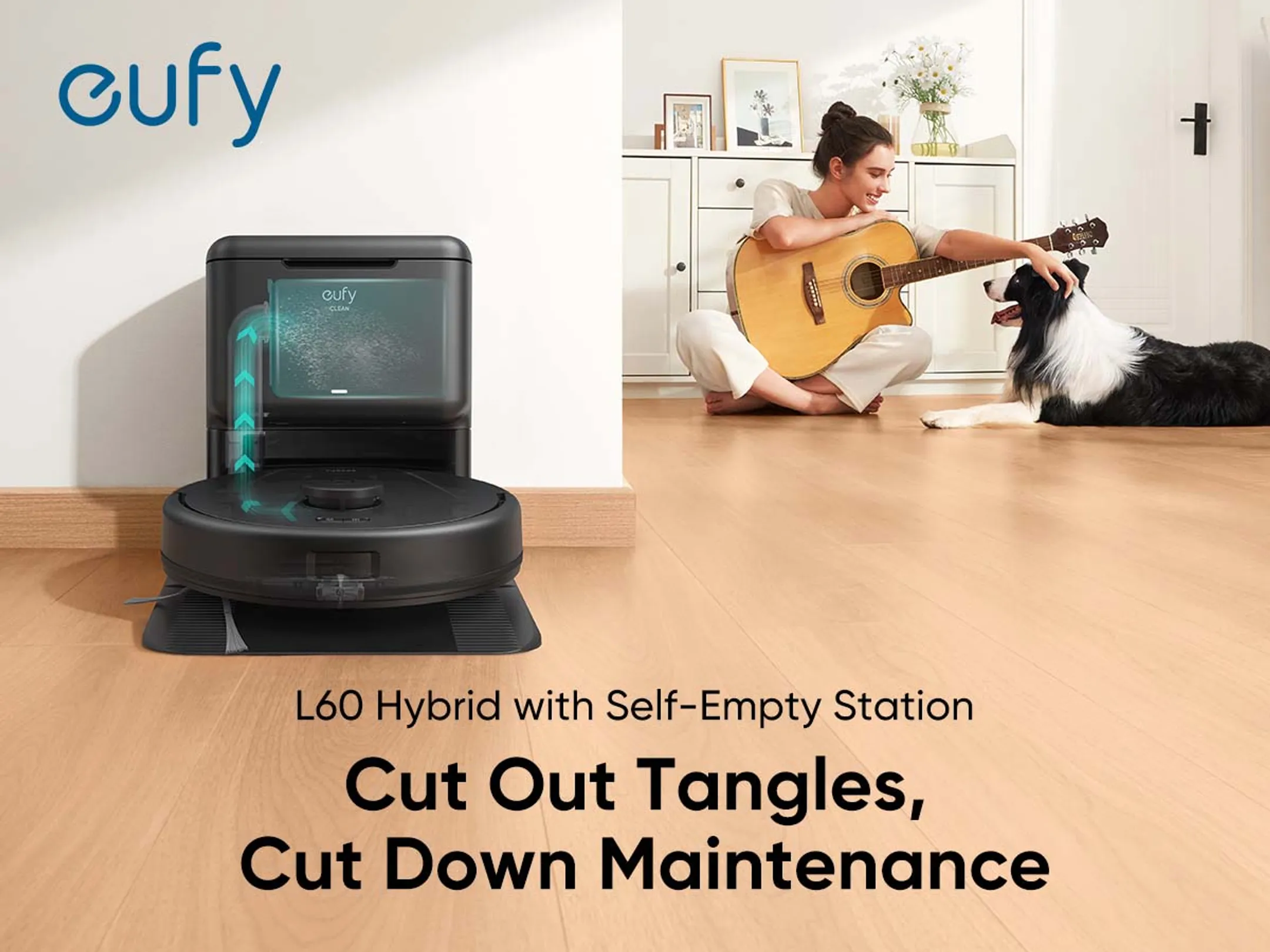 Eufy Aspirateur robots 2 en 1 L60 HYBRID SES image