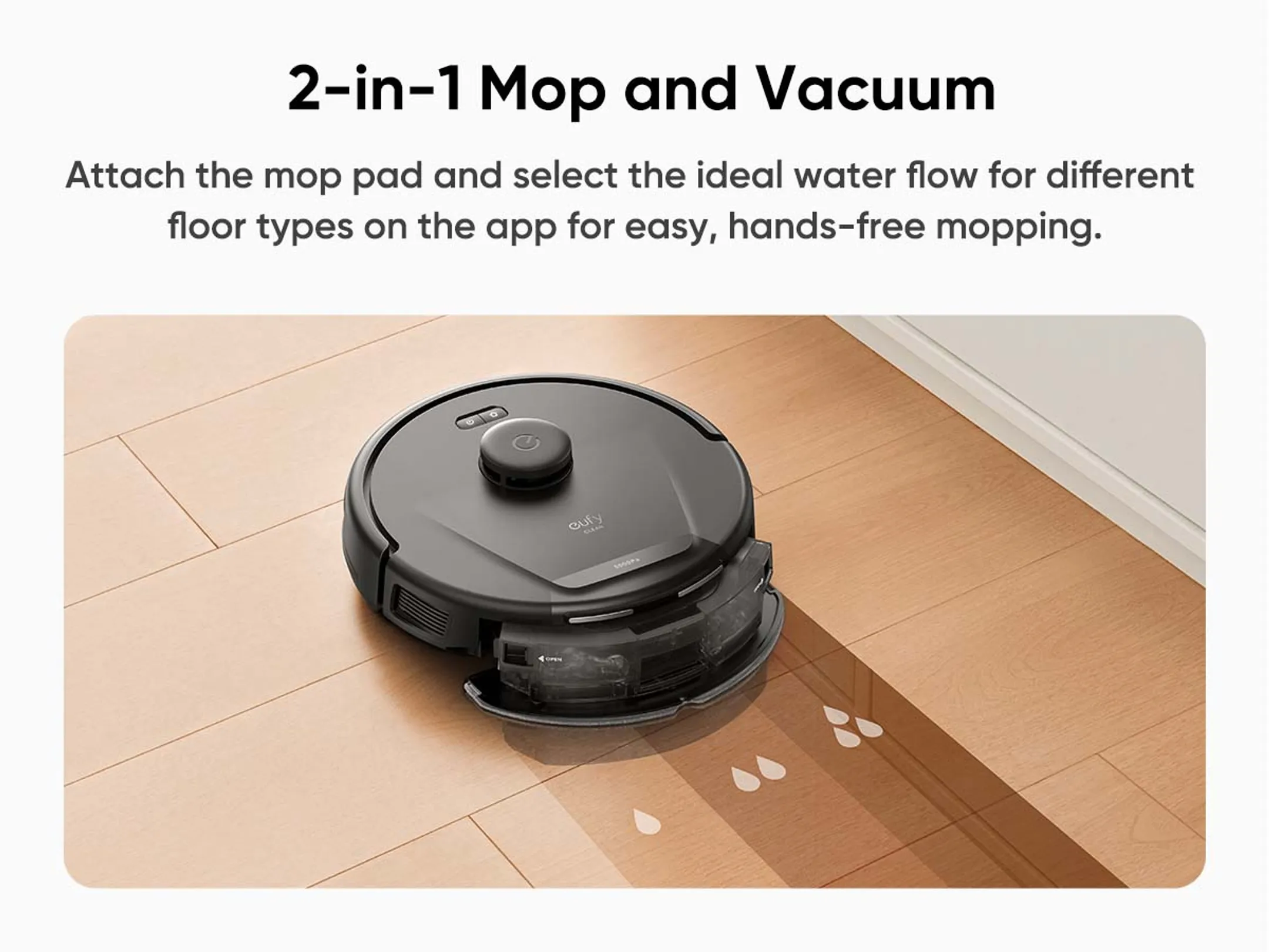 Eufy Aspirateur robots 2 en 1 L60 HYBRID SES image