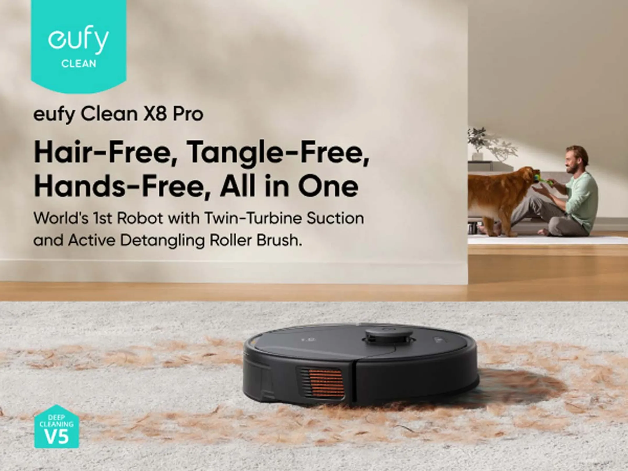 Eufy Aspirateur robots 2 en 1 X8 Pro image