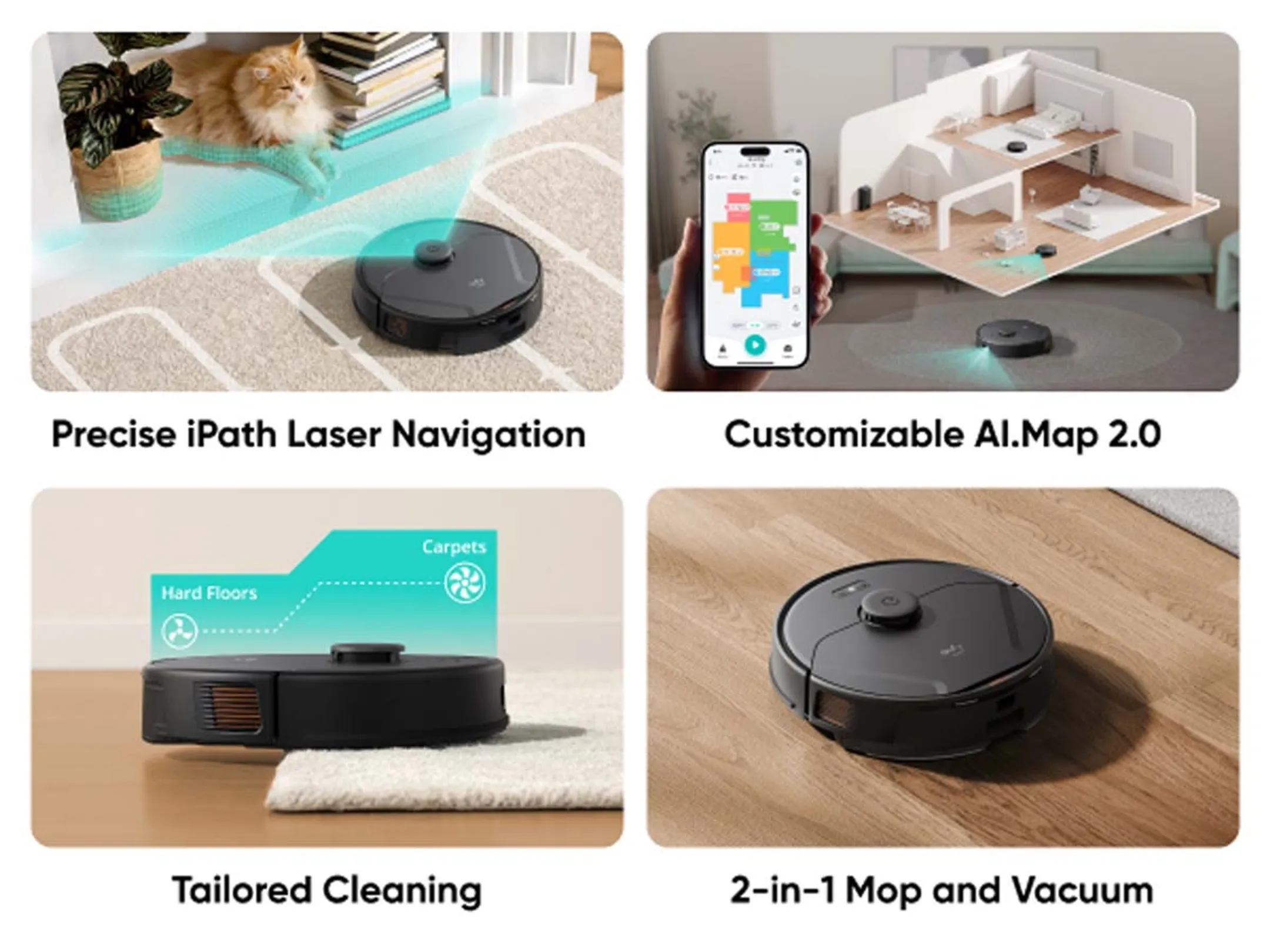 Eufy Aspirateur robots 2 en 1 X8 Pro image