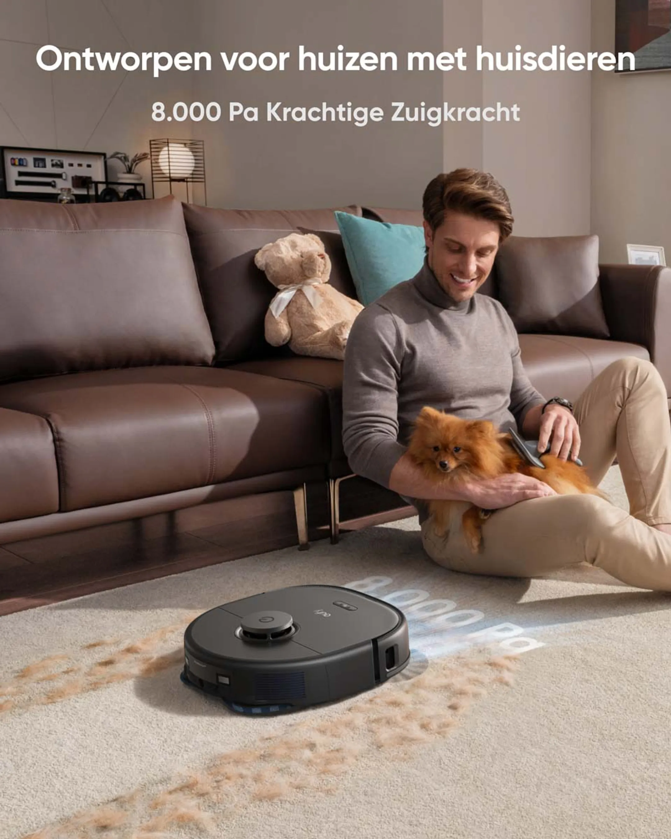 Eufy Robotstofzuiger 2 in 1 X10 Pro Omni image