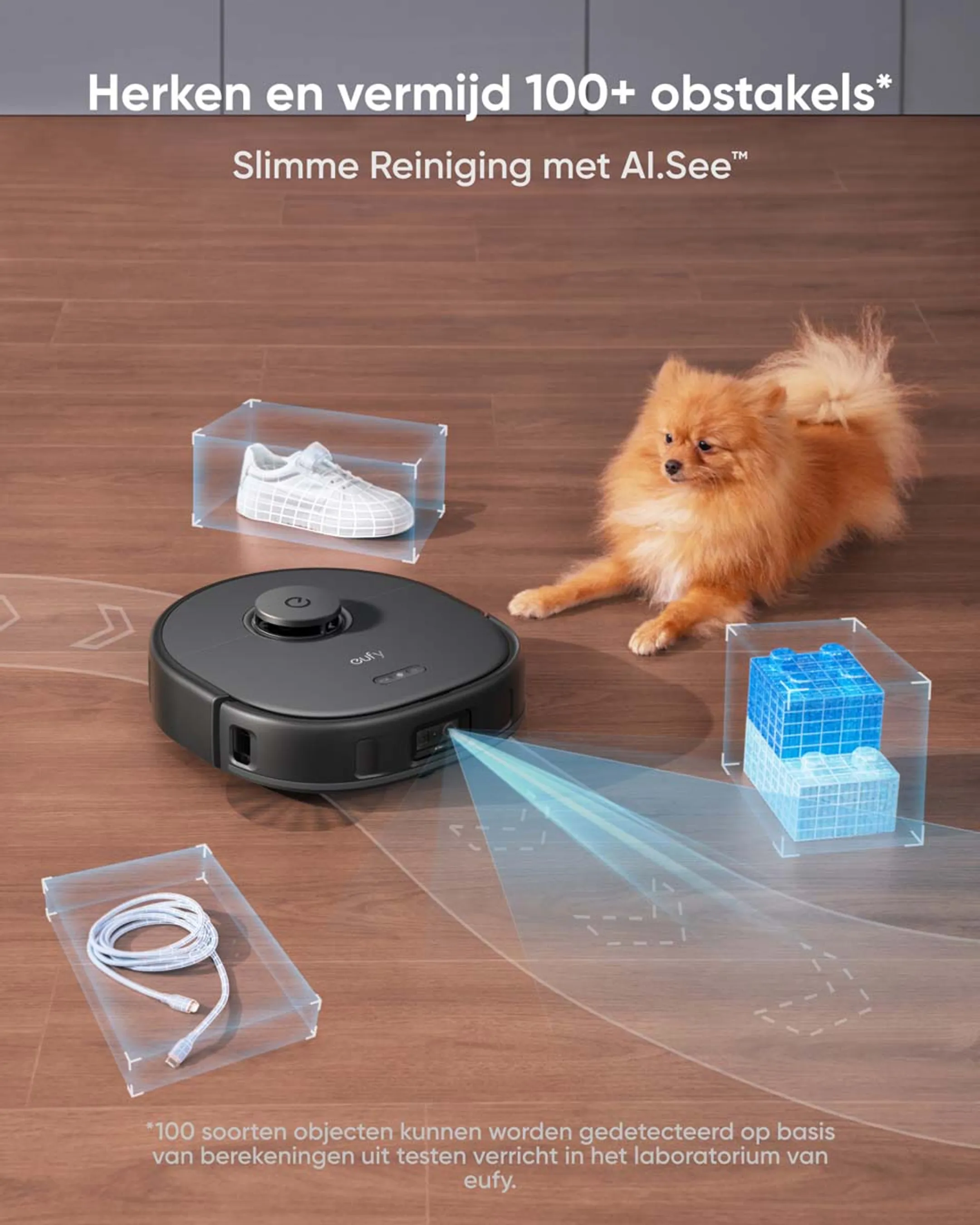 Eufy Robotstofzuiger 2 in 1 X10 Pro Omni image