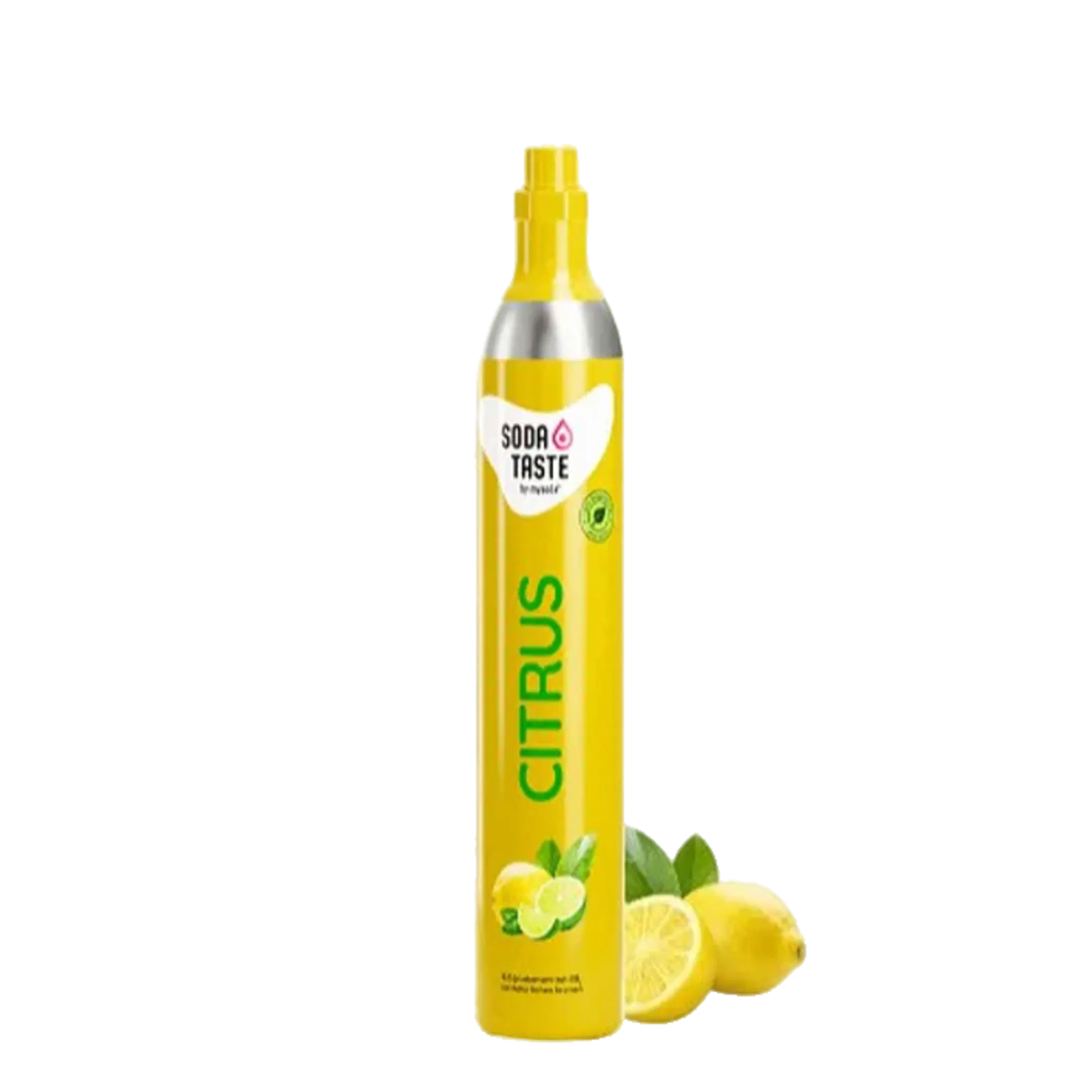 BIO CO2 met 100% natuurlijke aroma van citrus