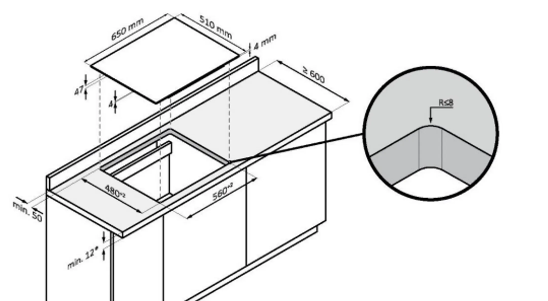 Haier Taque induction HAMTB56IRB1S Multizone image