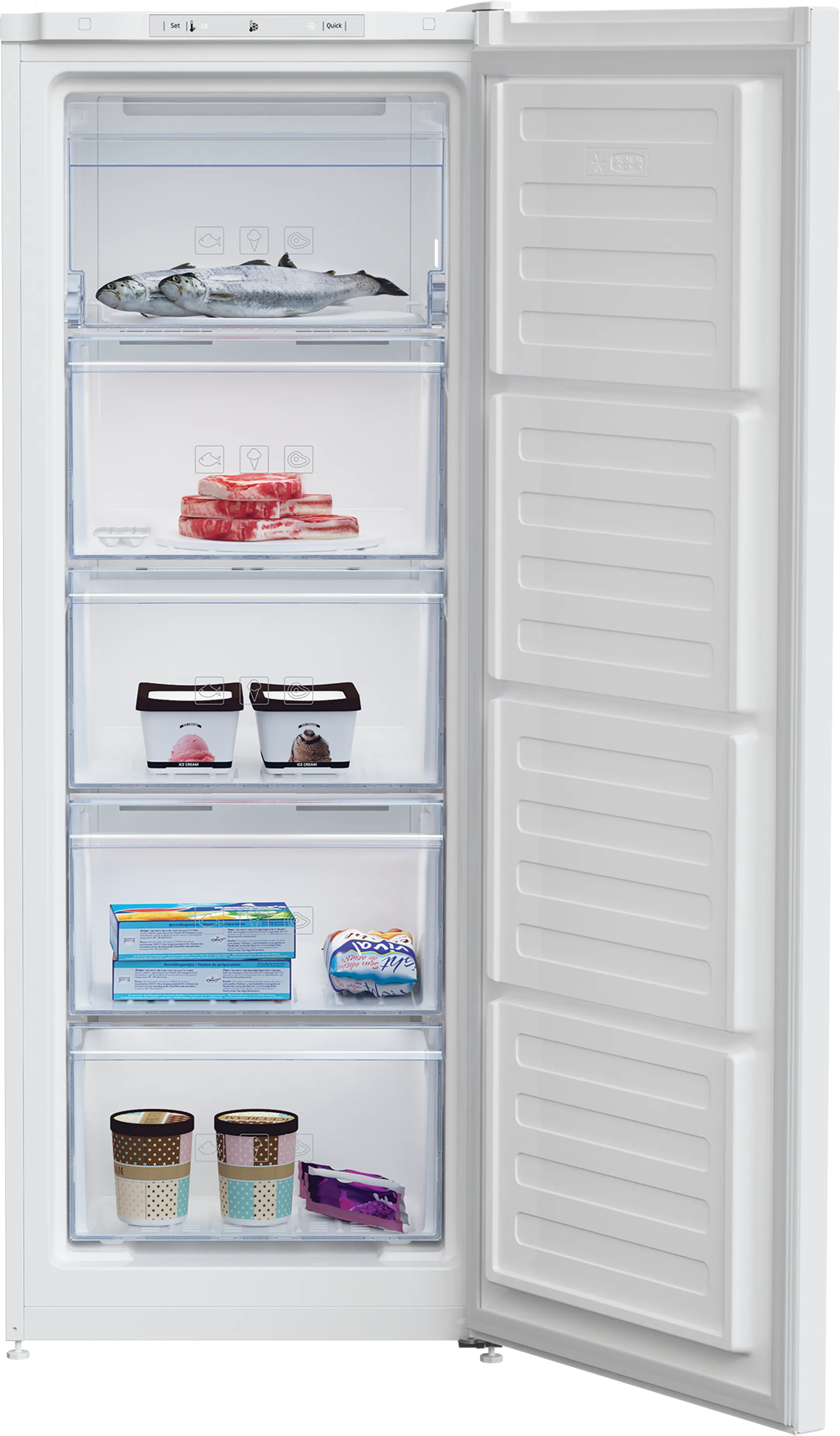 Beko Diepvriezer RFNM200E40WN image