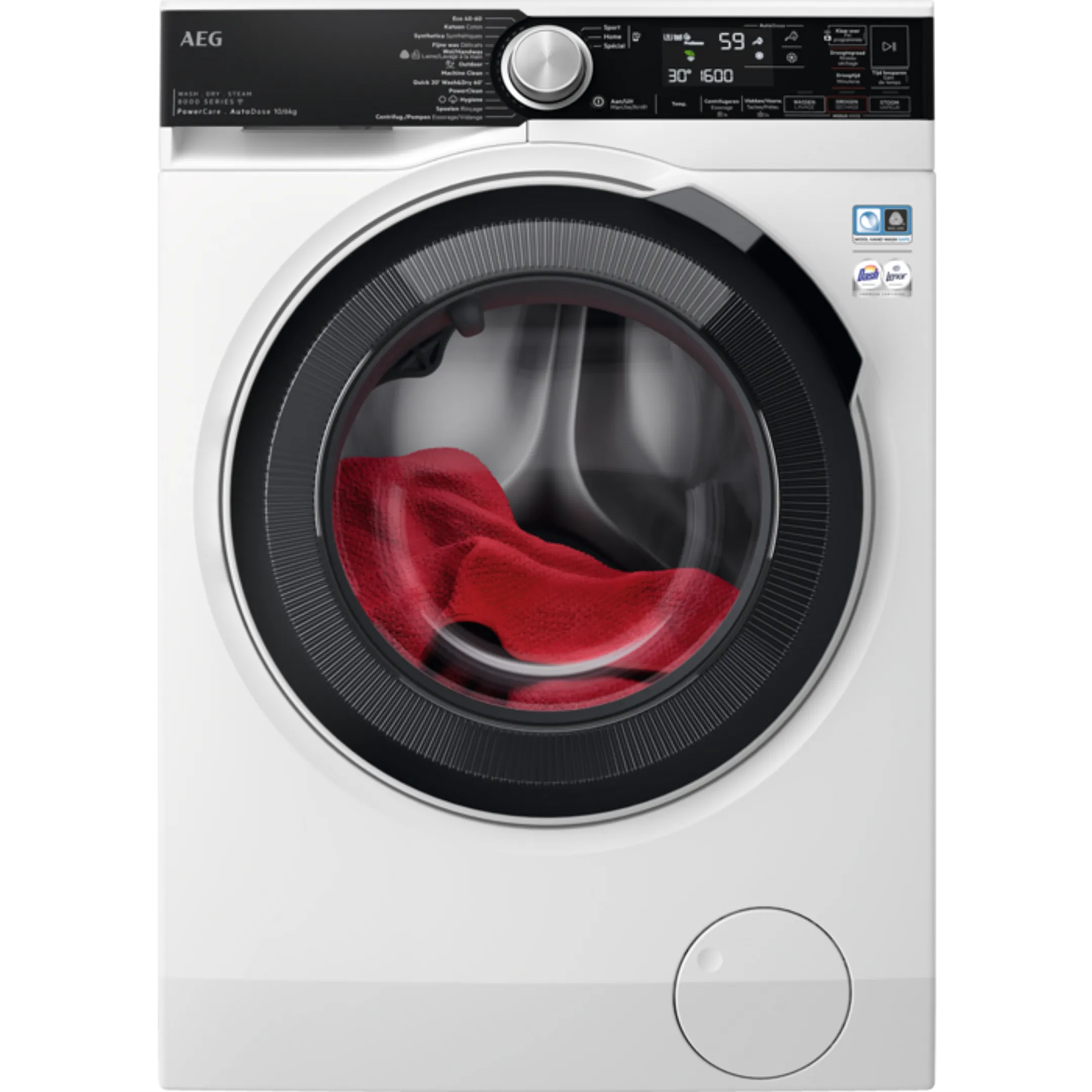 AEG Lave-linge séchant LWR87Q166 Powercare image