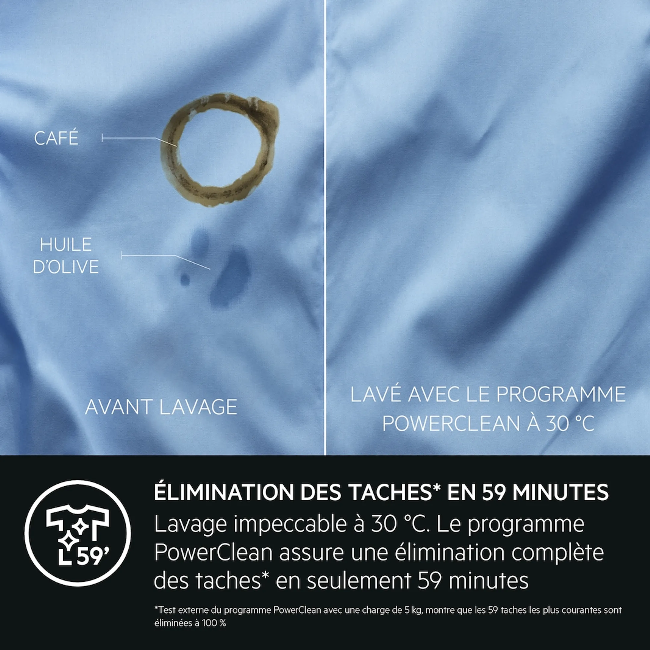 AEG Lave-linge séchant LWR87Q166 Powercare image