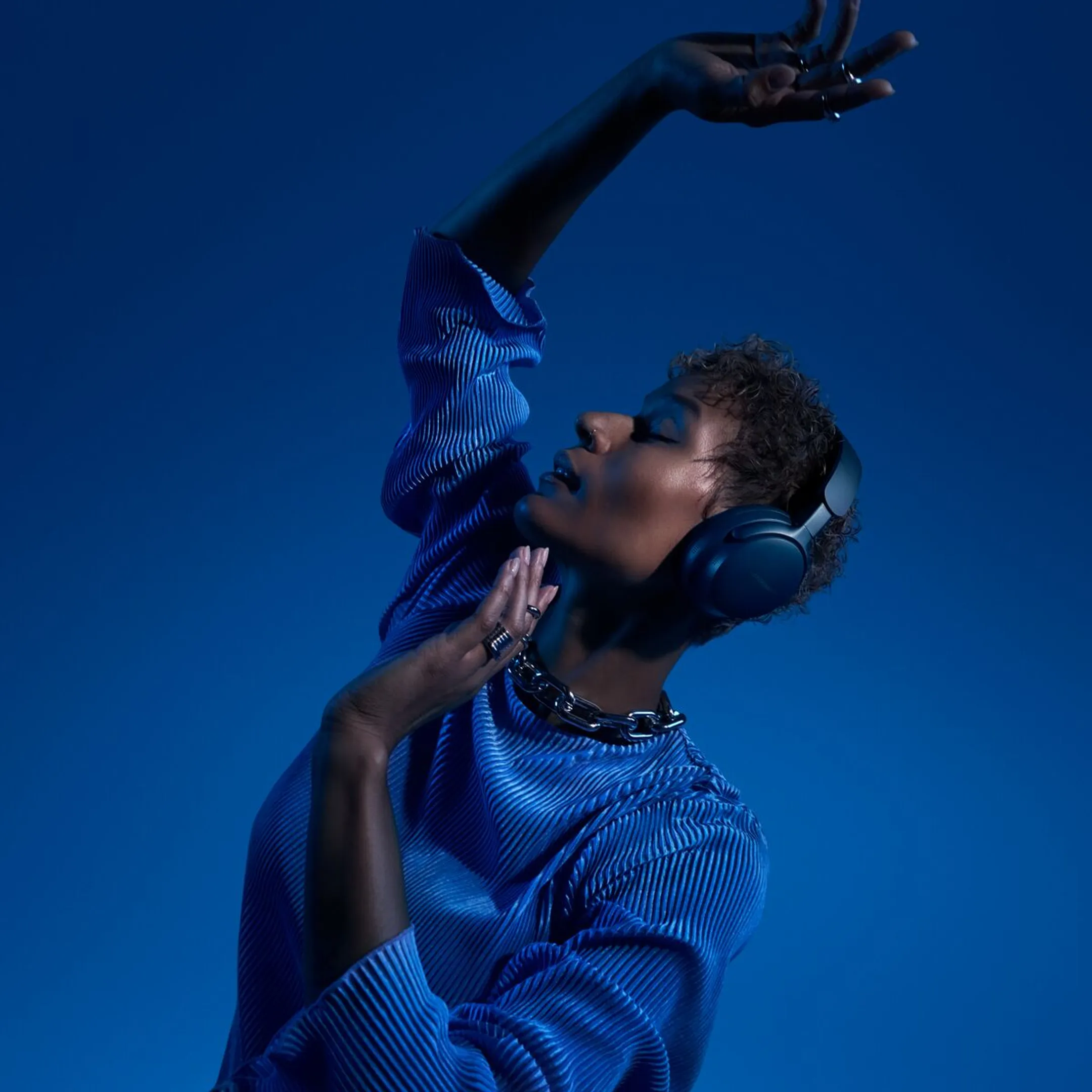 Bose QuietComfort Ultra koptelefoon - Lunar Blue image