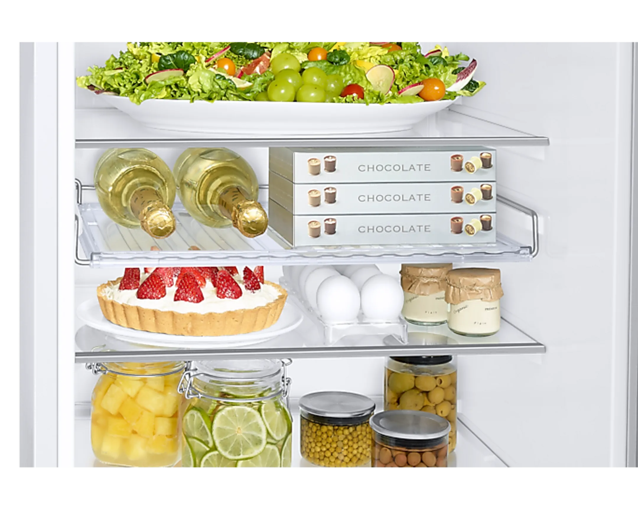 Samsung Combi frigo congélateur RB34C605CWW/EF image