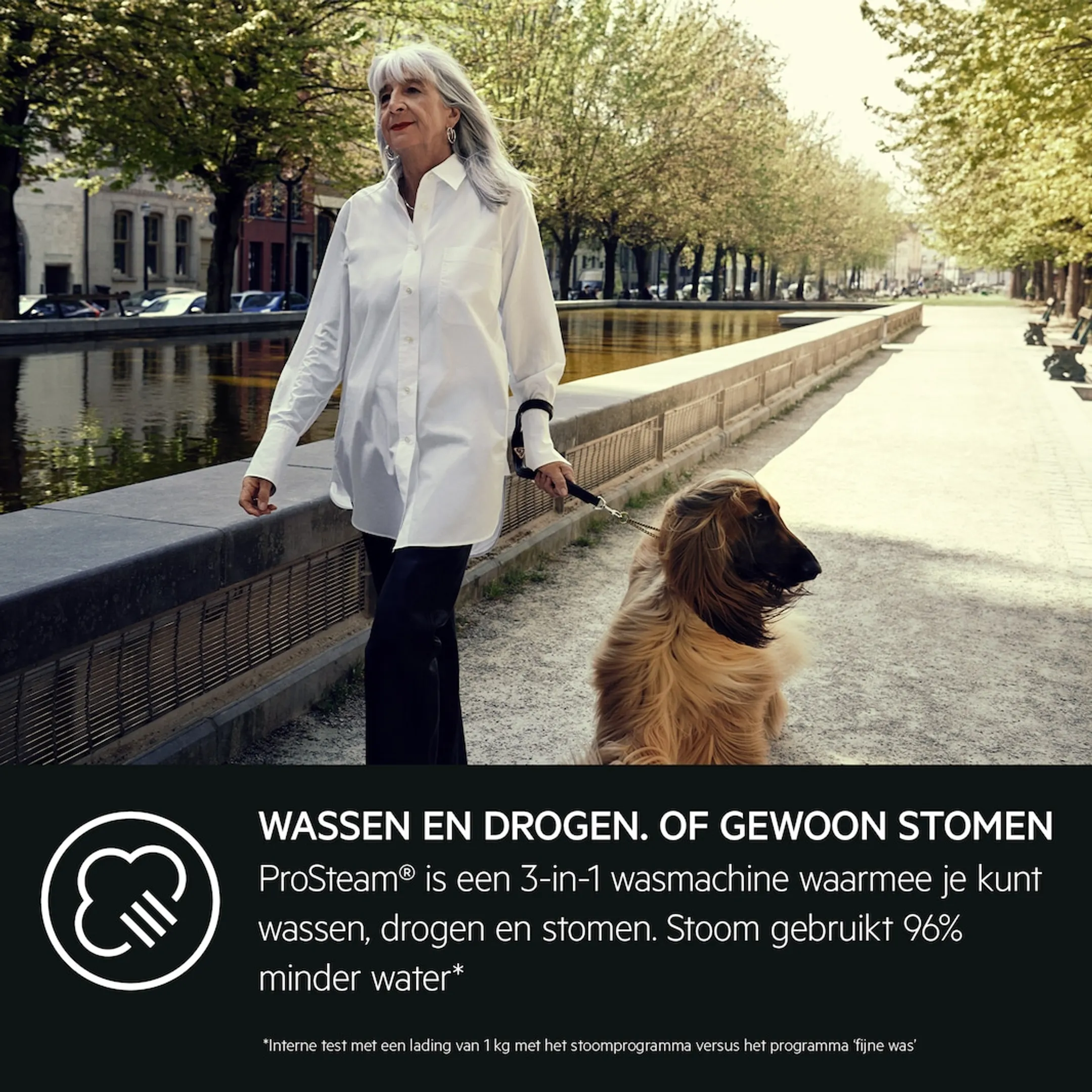 AEG Was-droogcombinatie LWR76UC164 image