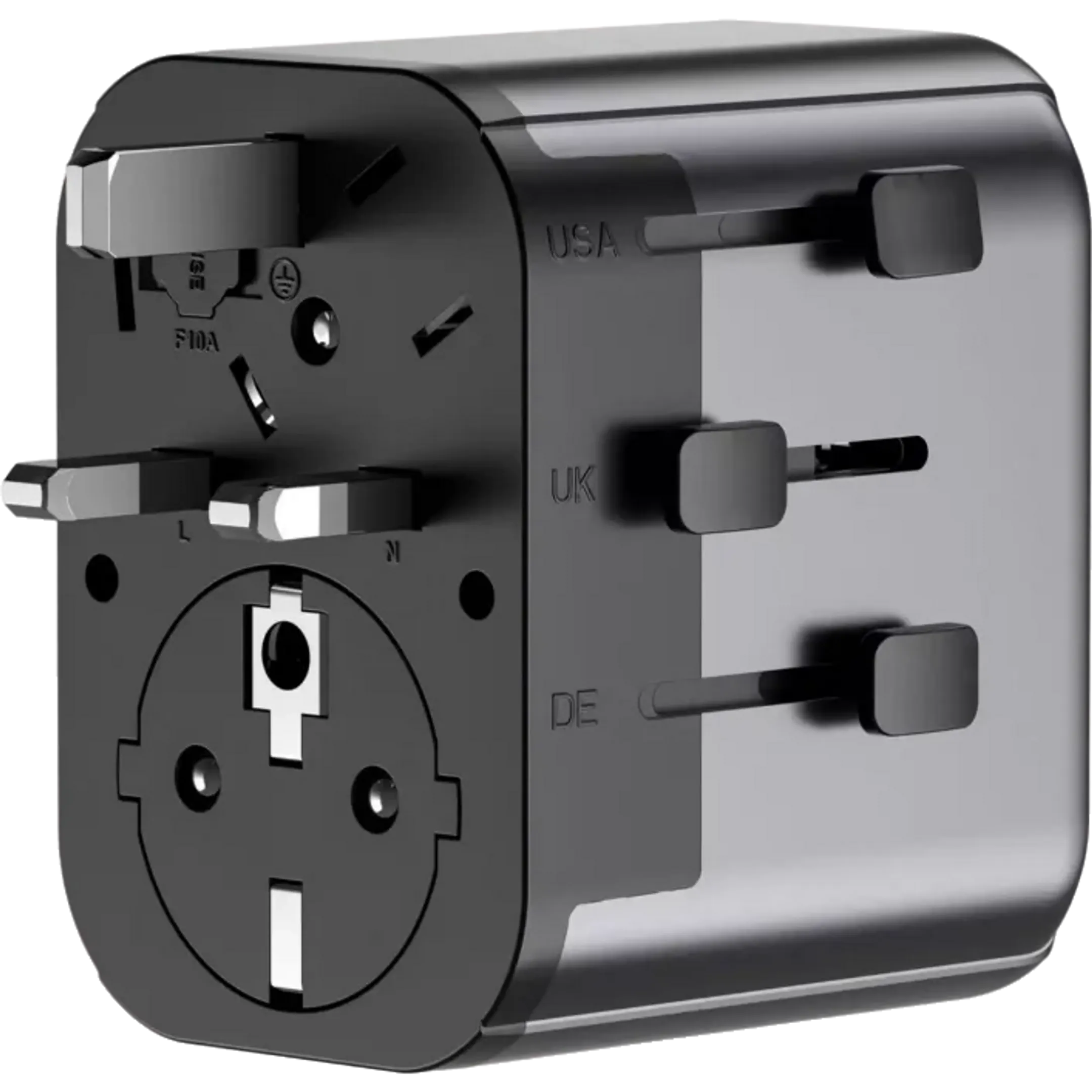 Adeqwat Universele Reisadapter EU UK US AUS ASIA 30W image