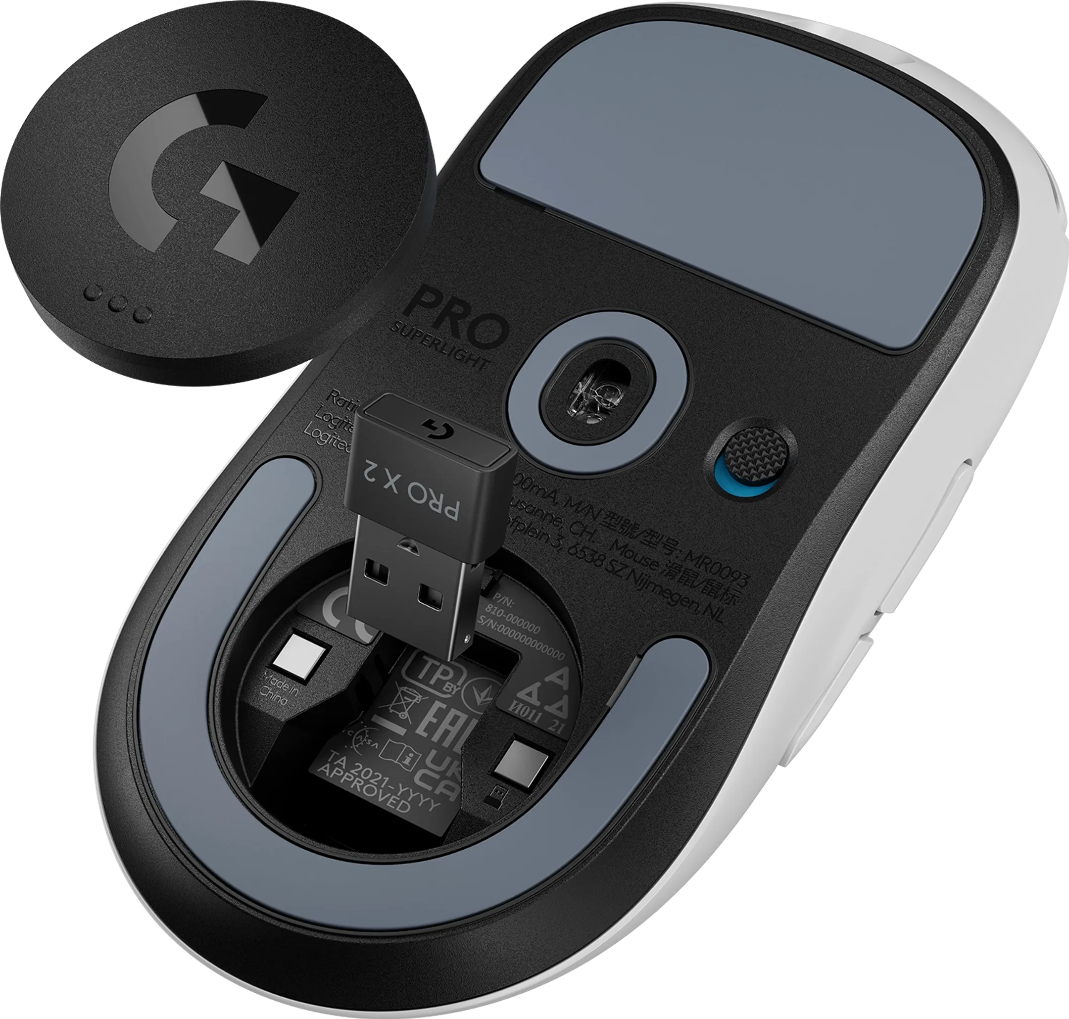 Logitech PRO X SUPERLIGHT 2 - Wit image