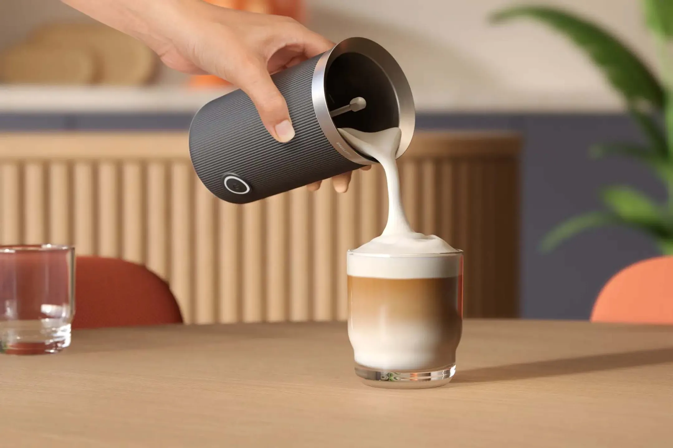 Philips Baristina Melkopschuimer BAR311/60 Grijs image