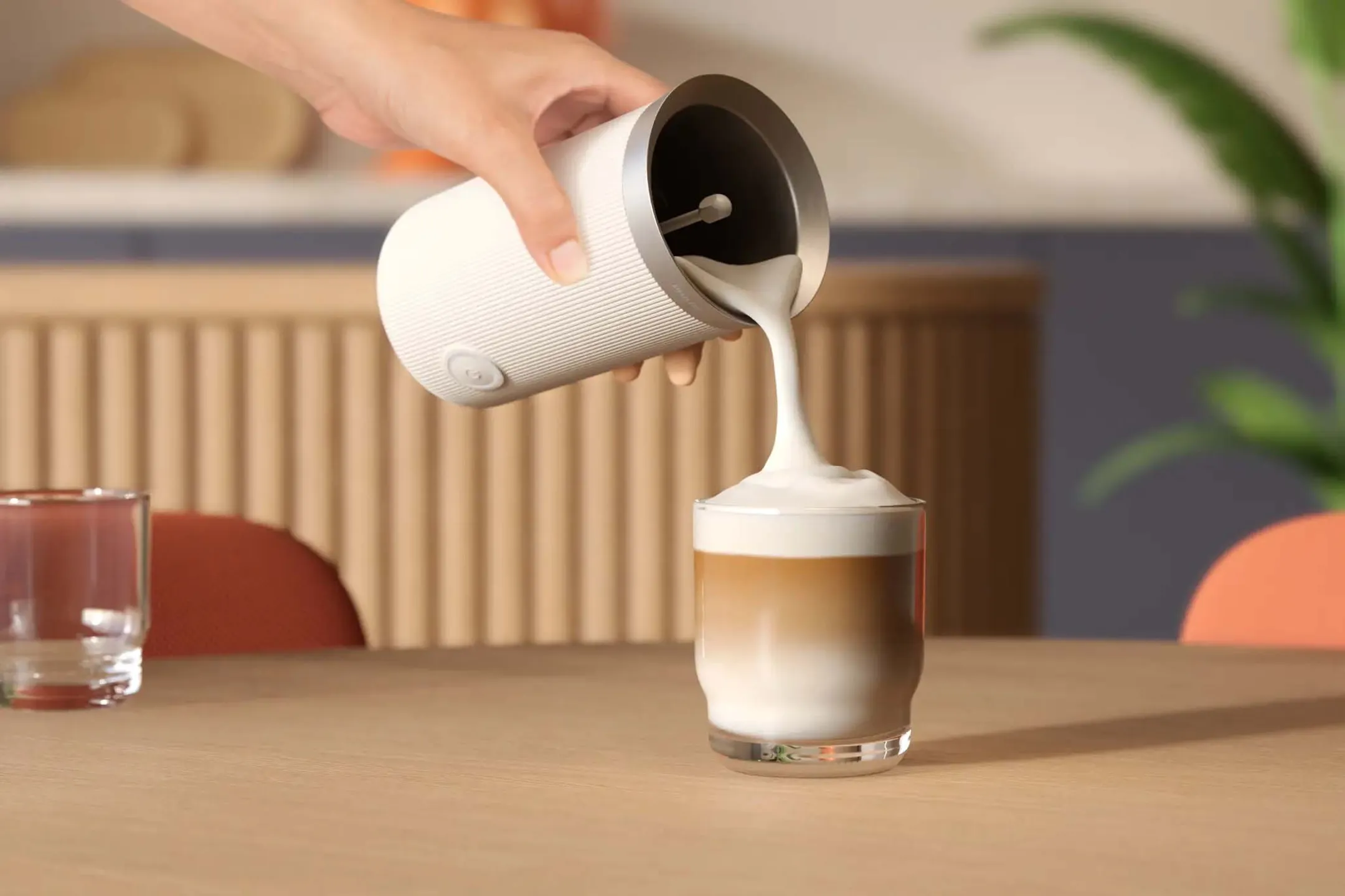 Philips Baristina Melkopschuimer BAR311/00 Wit image