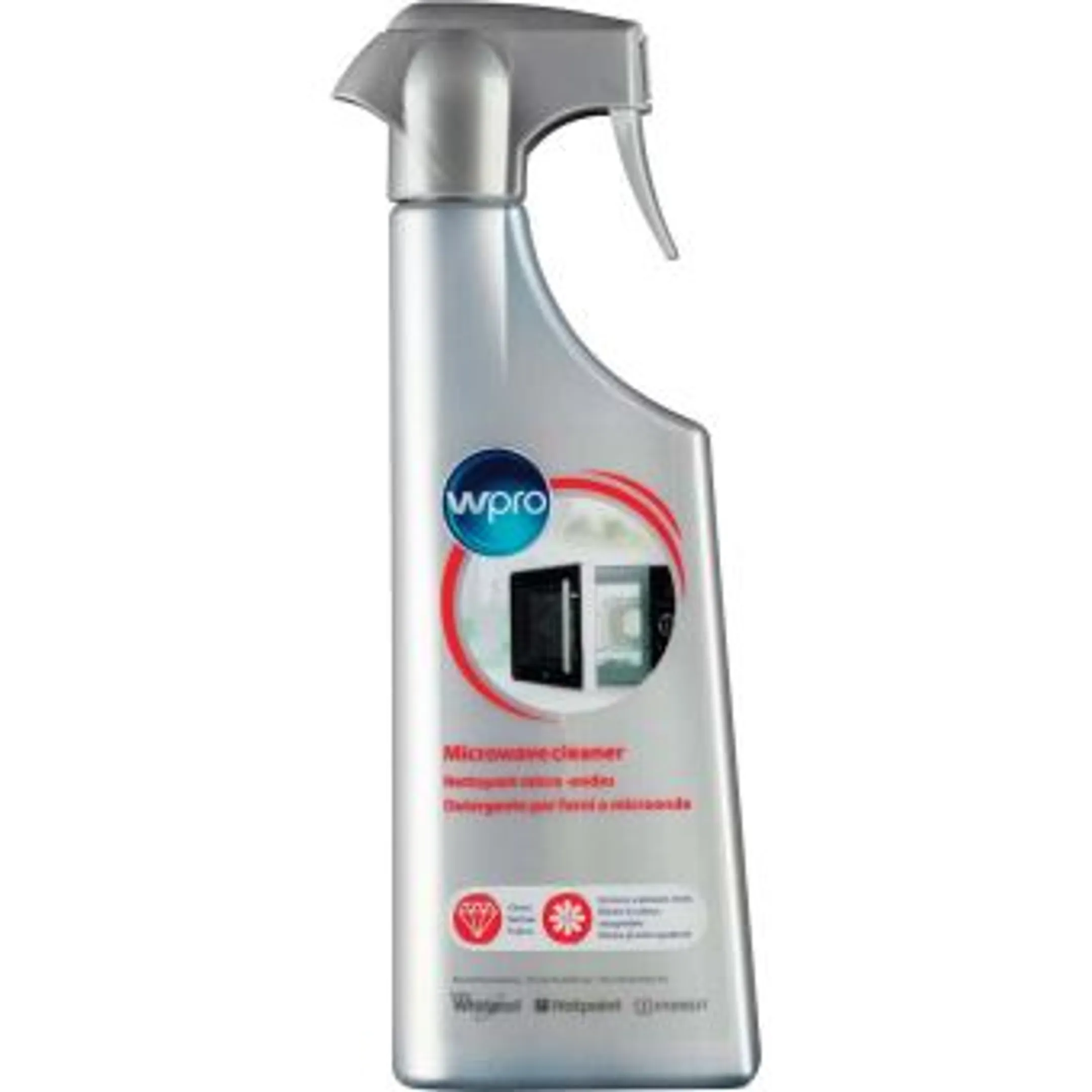 Spray nettoyant micro-ondes
