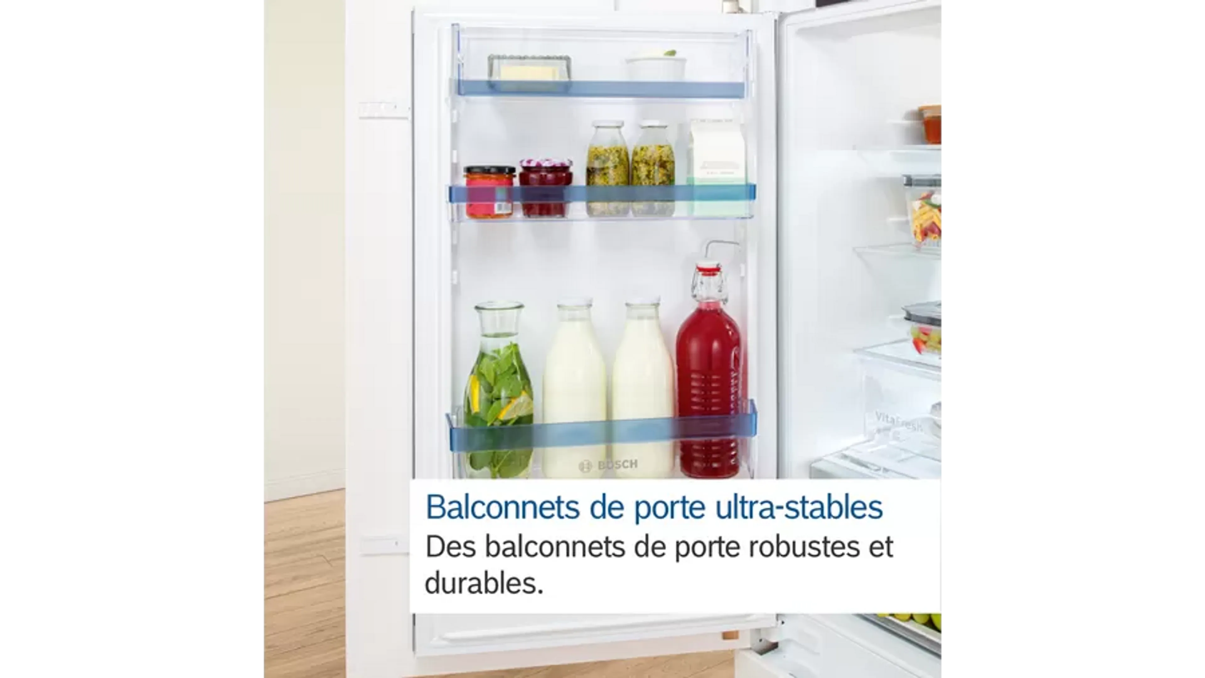 Bosch Combi frigo congélateur encastrable KIL82VFE0 image
