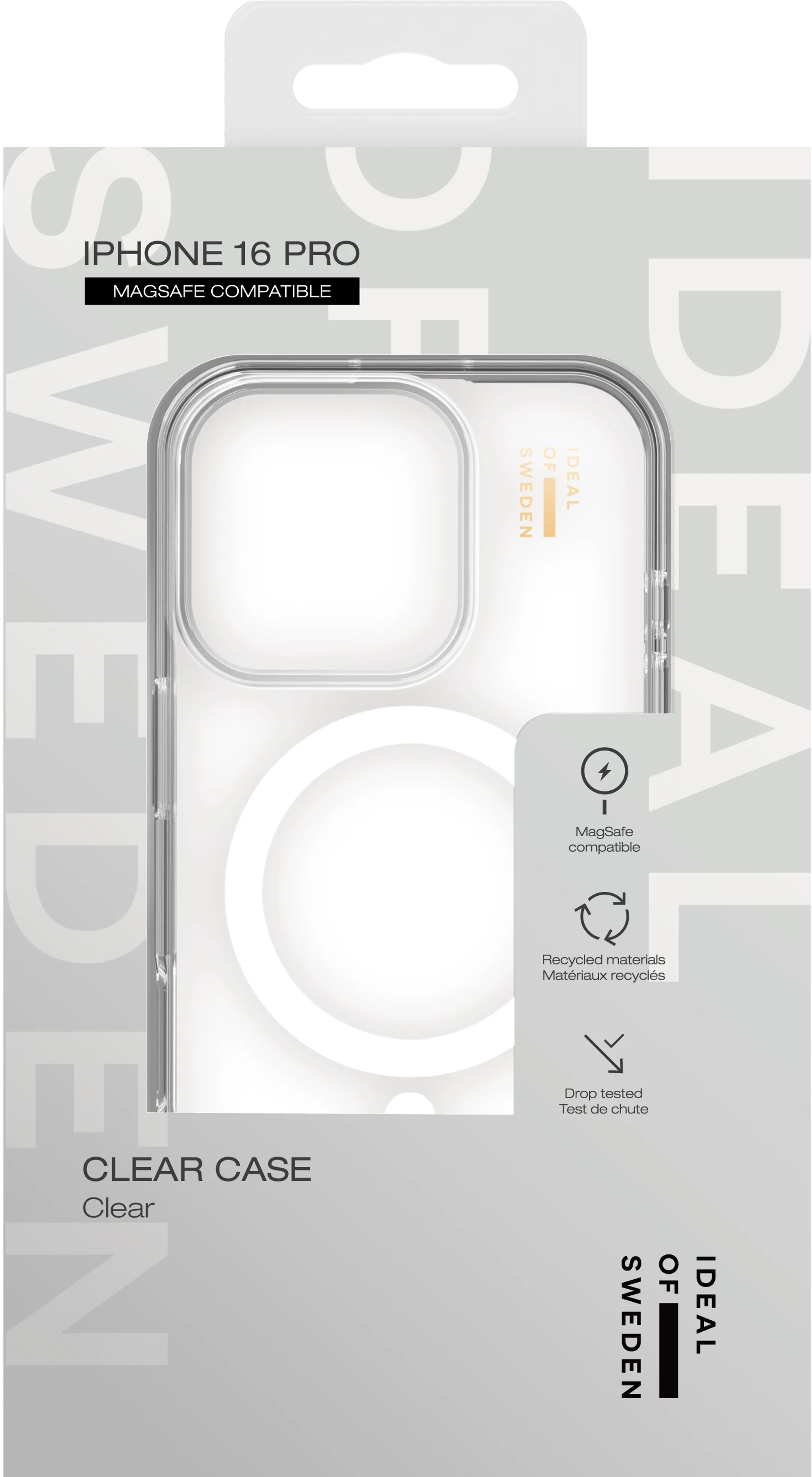 iDeal of Sweden Backcover met MagSafe voor iPhone 16 Pro - Clear image