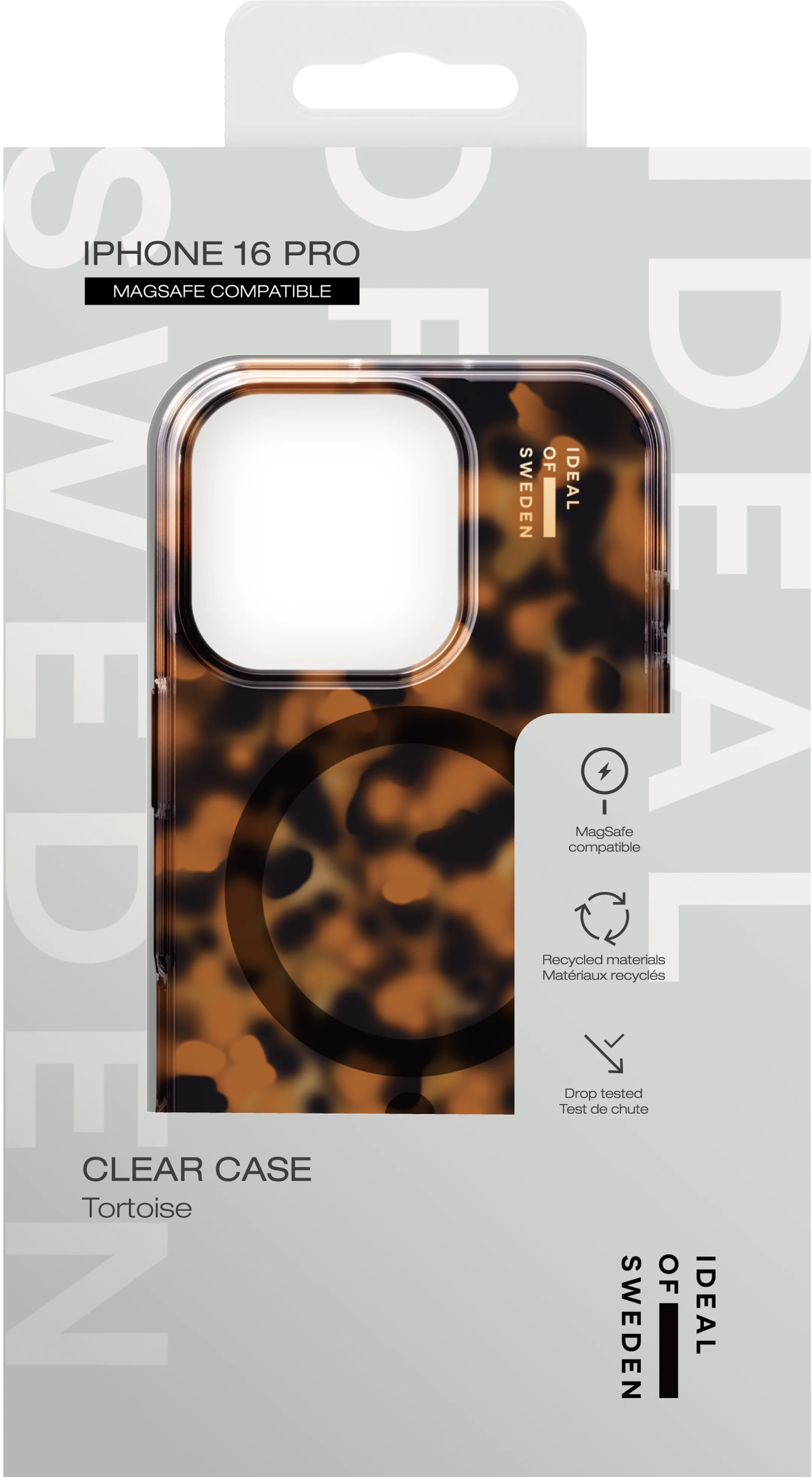 iDeal of Sweden Backcover met Magsafe voor iPhone 16 Pro - Tortoise image