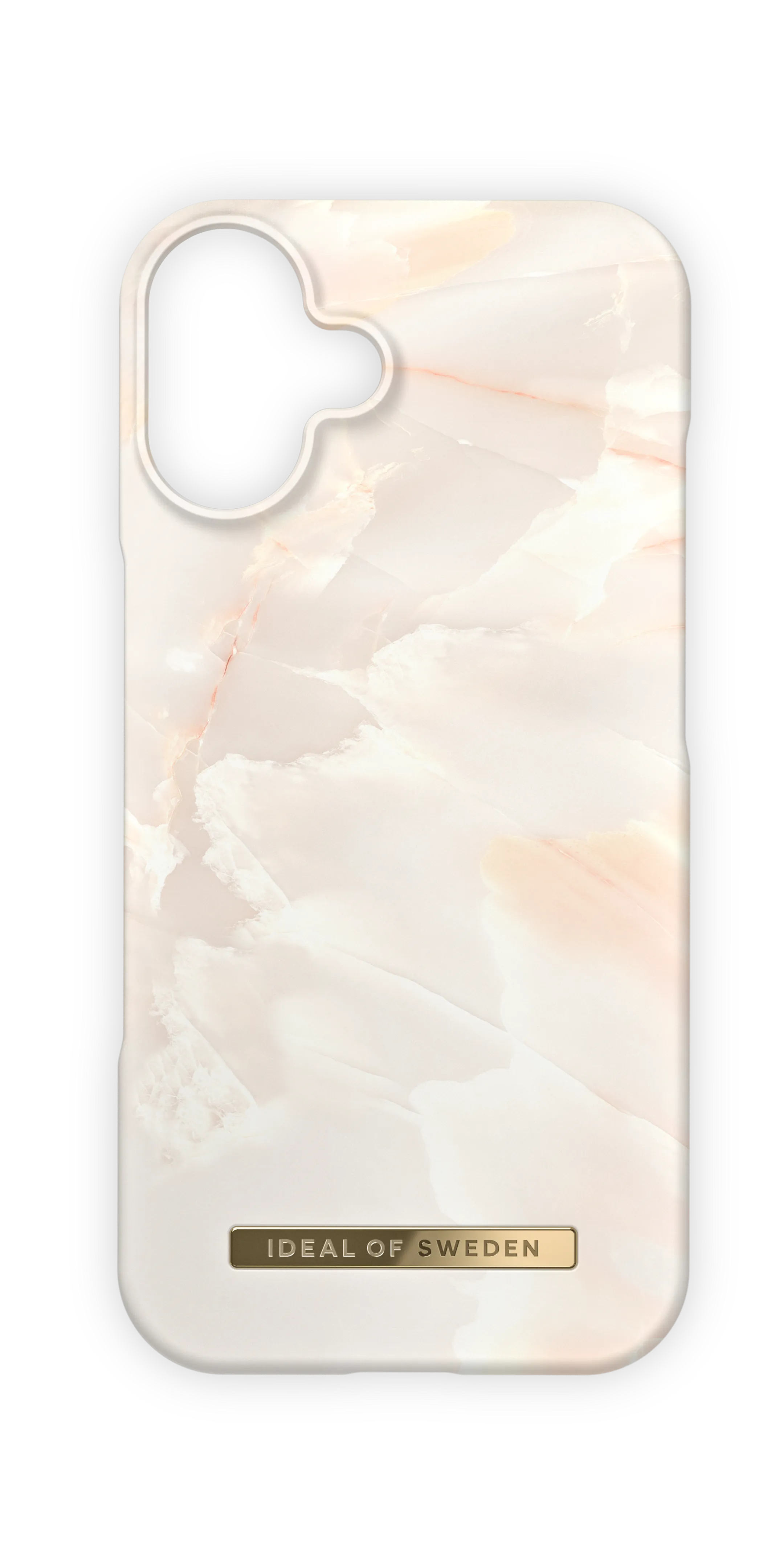 Backcover met MagSafe voor iPhone 16 - Rose Pearl Marble