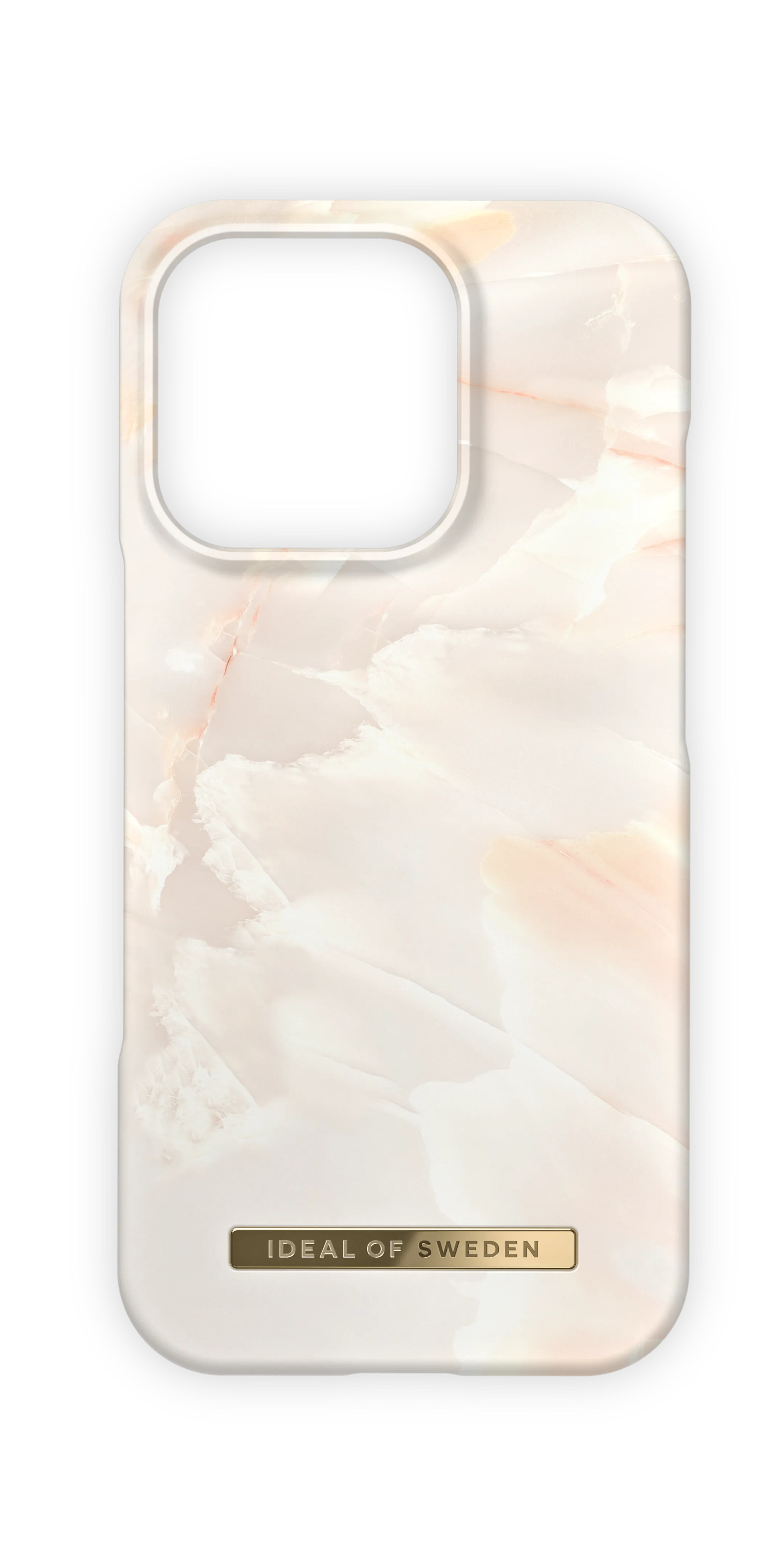 iDeal of Sweden Backcover met MagSafe voor iPhone 16 Pro - Rose Pearl Marble image