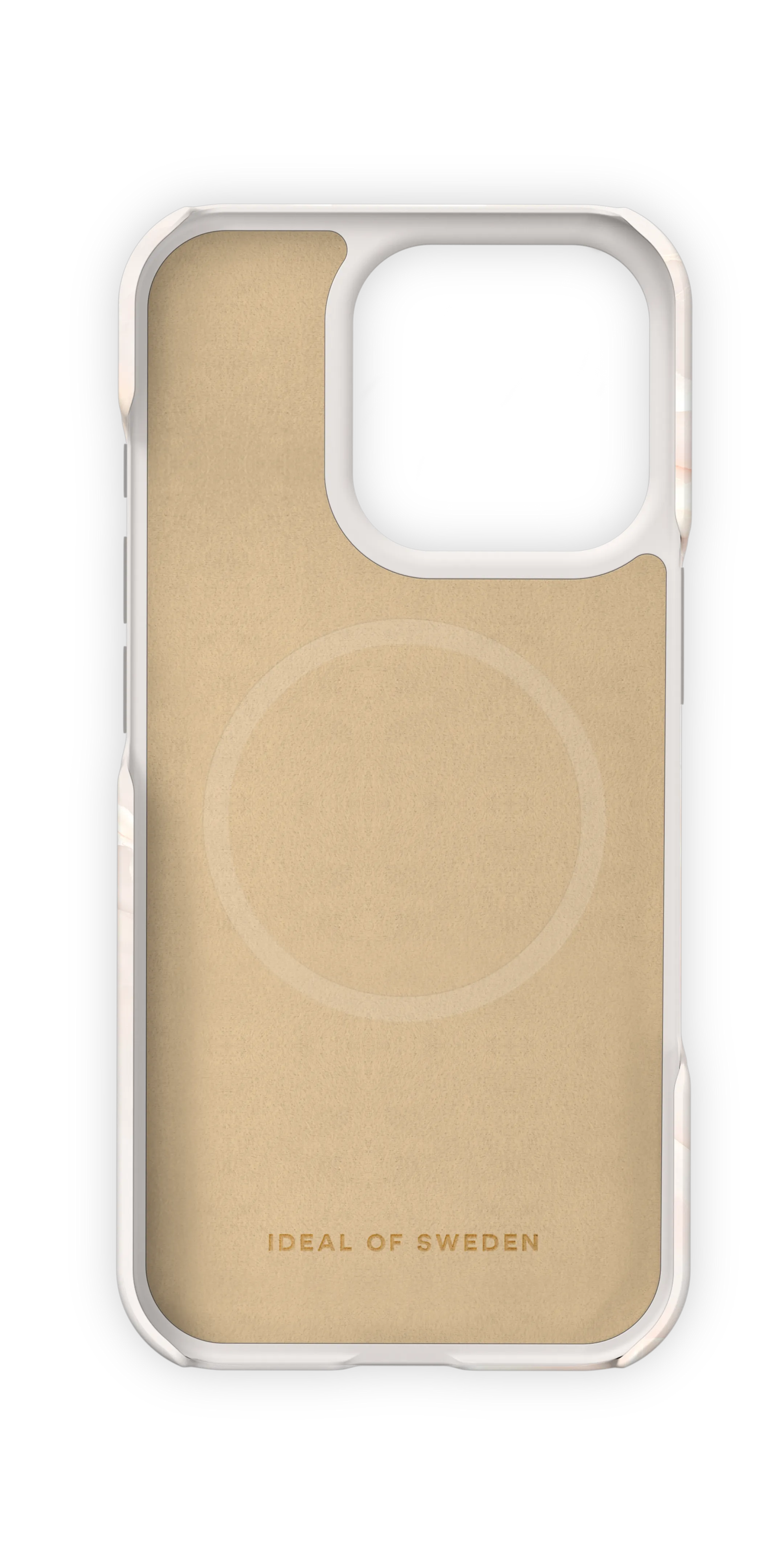 iDeal of Sweden Backcover met MagSafe voor iPhone 16 Pro - Rose Pearl Marble image