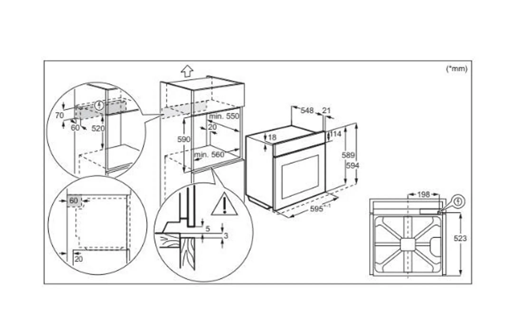 Essentiel-B Inbouw oven EFMP 105i2 image