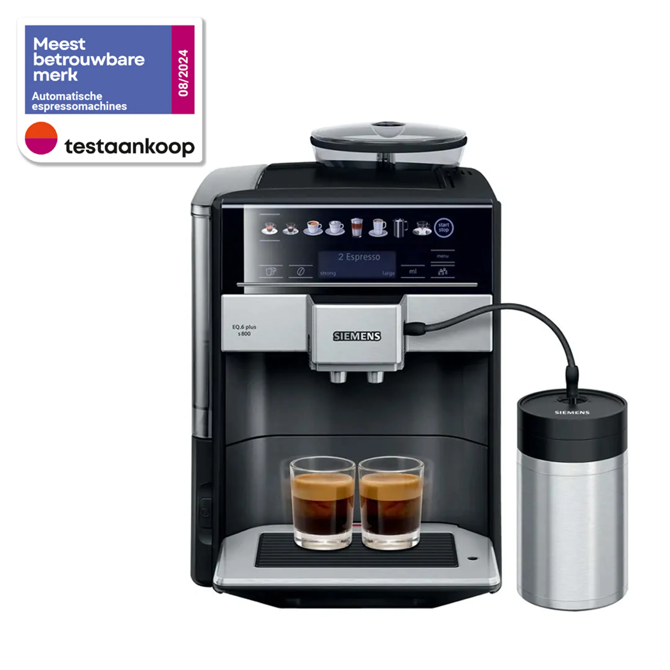 Siemens Volautomatische Espressomachine TE658209RW image