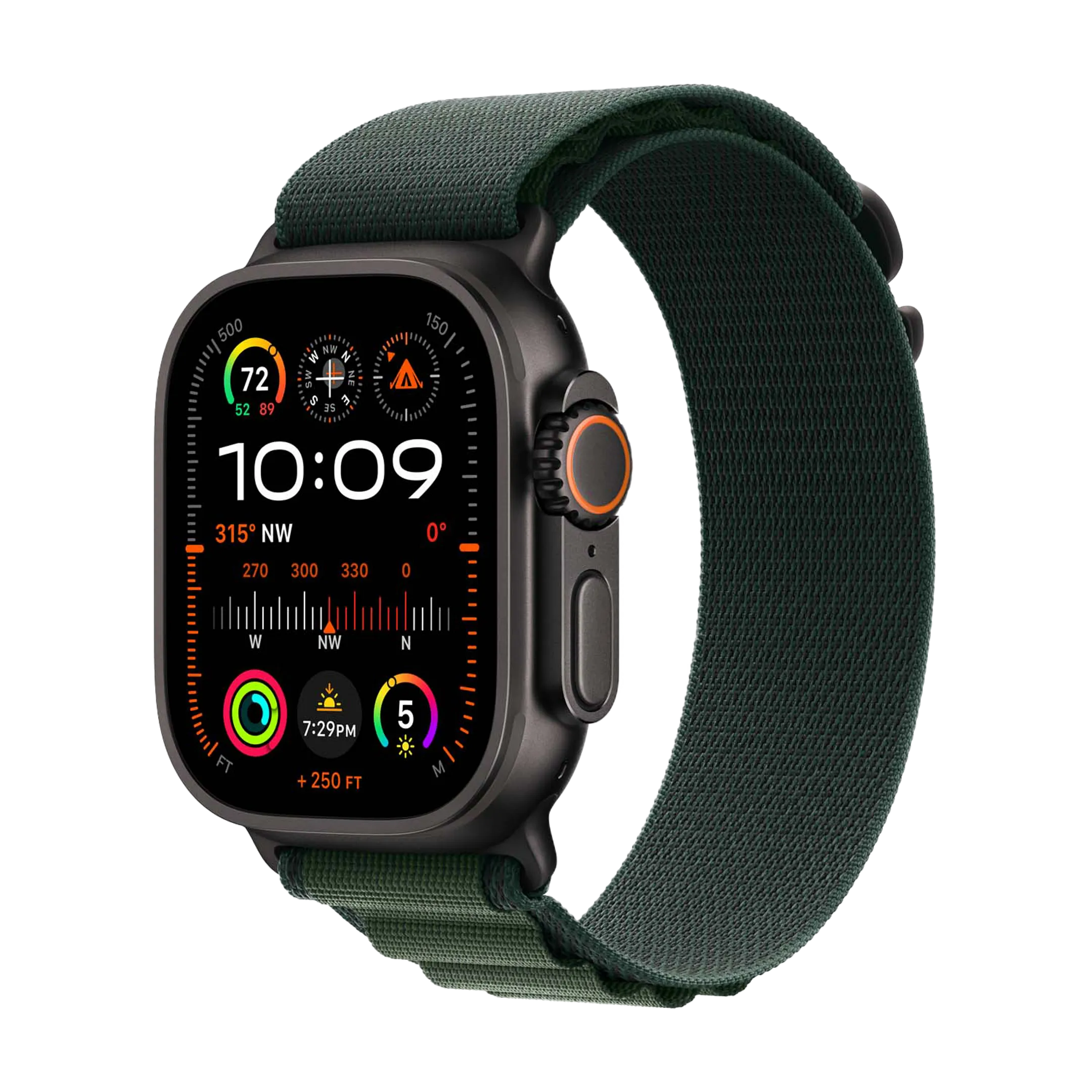 Watch Ultra 2 LTE - 49 mm Black Titanium (S)