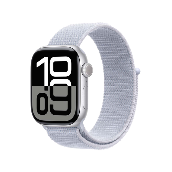 Watch Series 10 GPS- 42 mm Silver Aluminium-Sport Loop