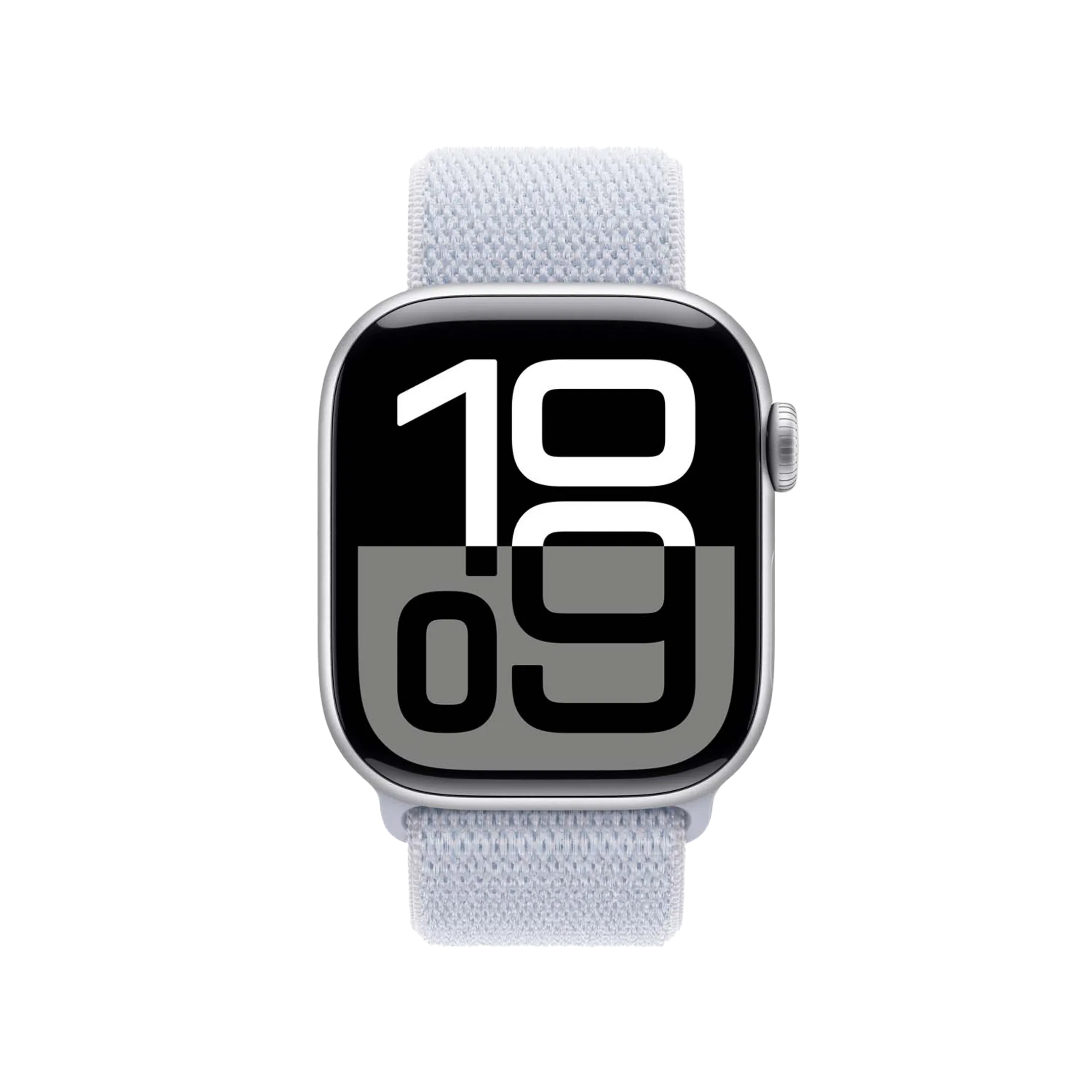 Apple Watch Series 10 GPS- 42 mm Silver Aluminium-Sport Loop  image