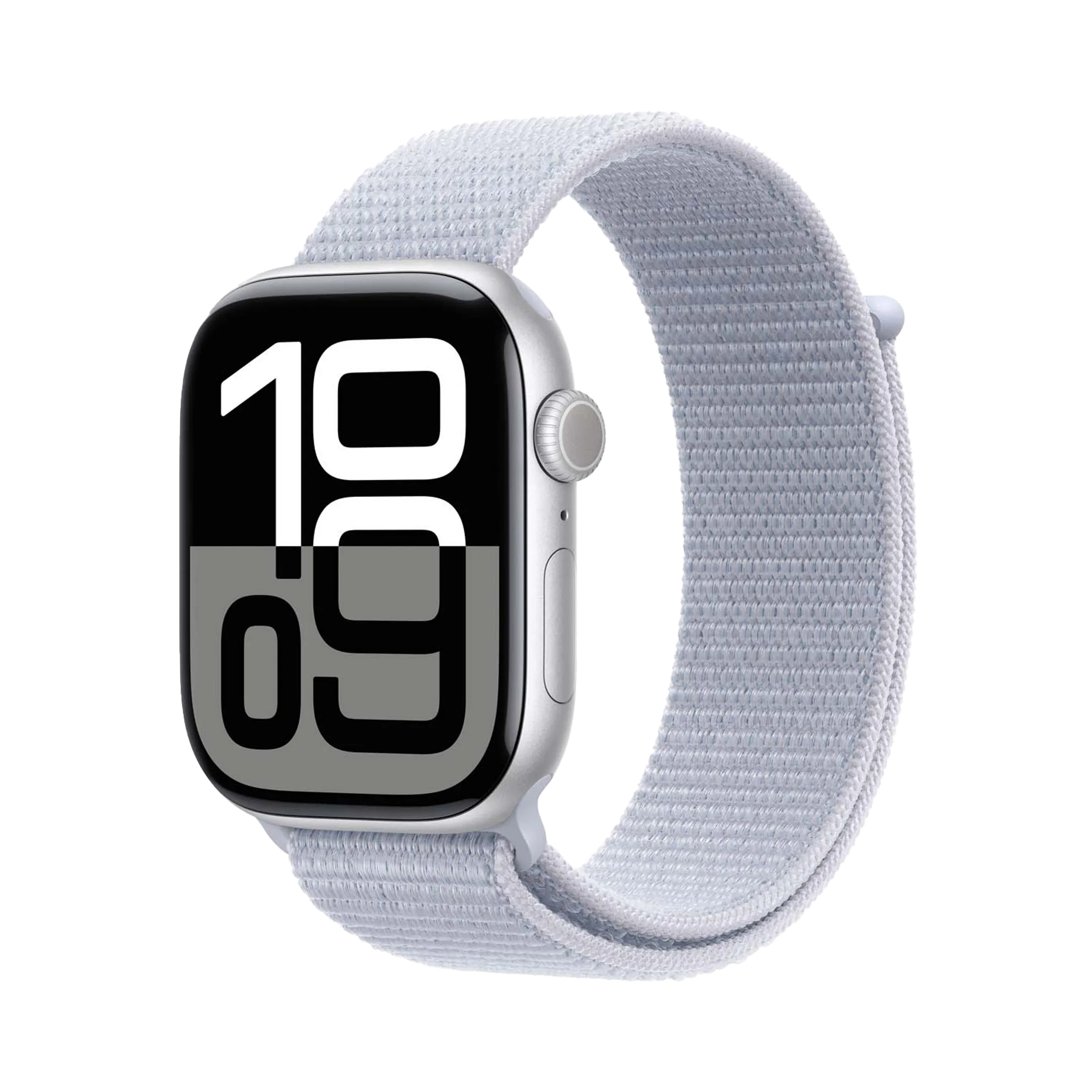 Watch Series 10 GPS- 46 mm  Silver Aluminium-Sport Loop